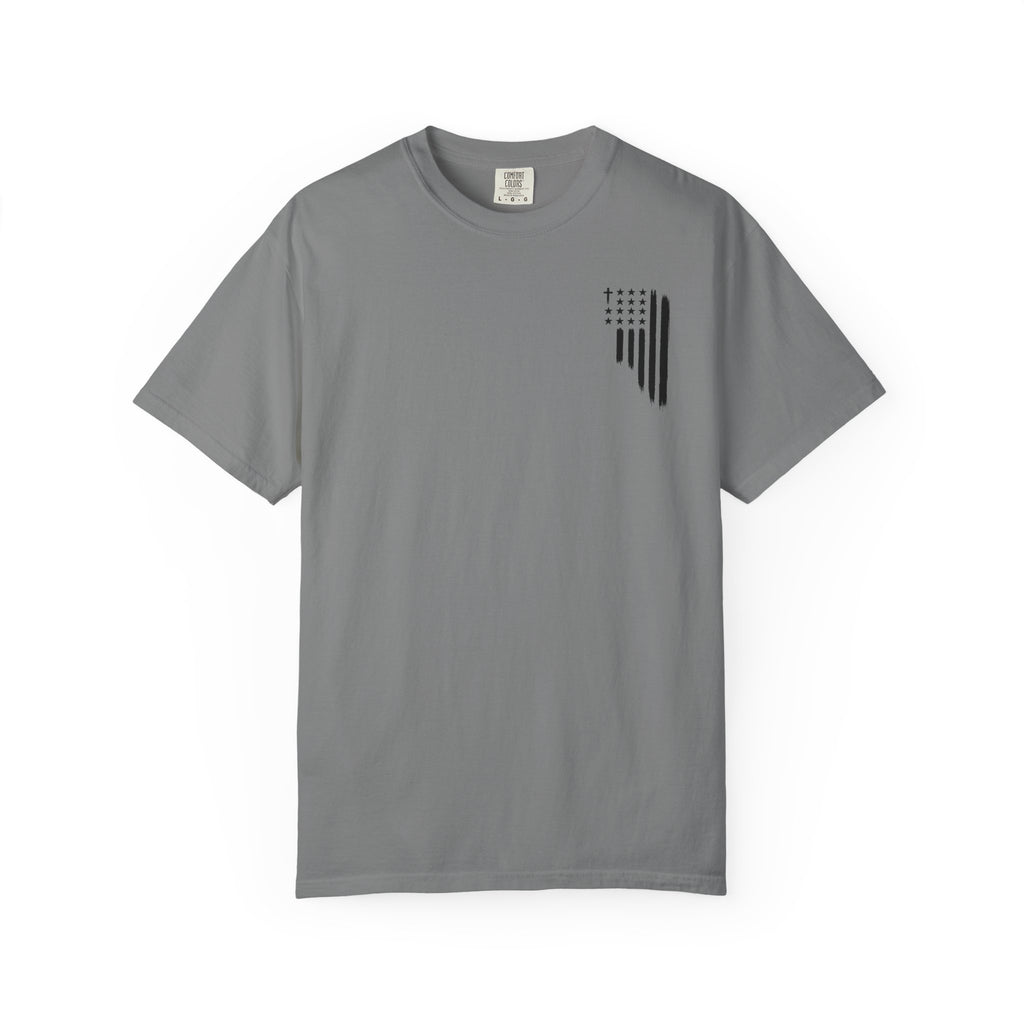 ASG All Stars | Garment-Dyed T-Shirt with Distressed Flag