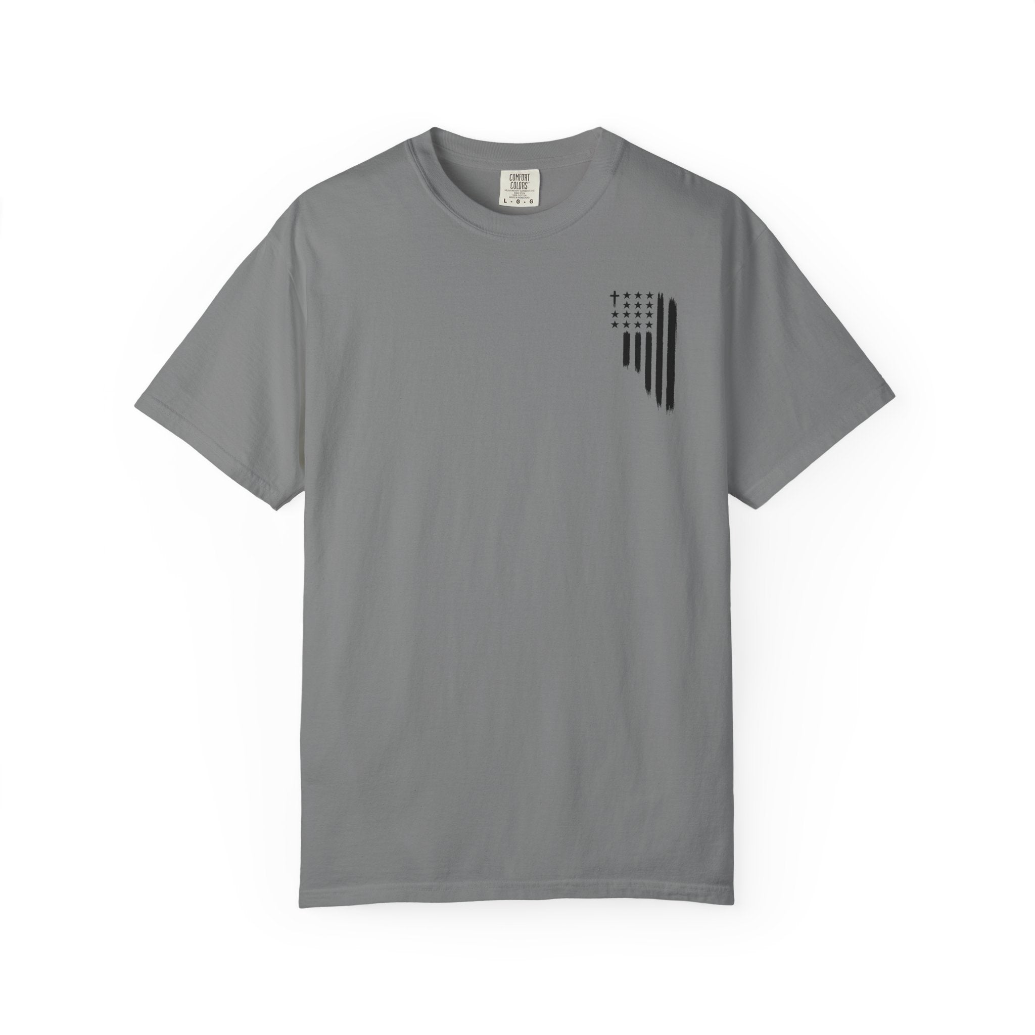 ASG All Stars | Garment-Dyed T-Shirt with Distressed Flag