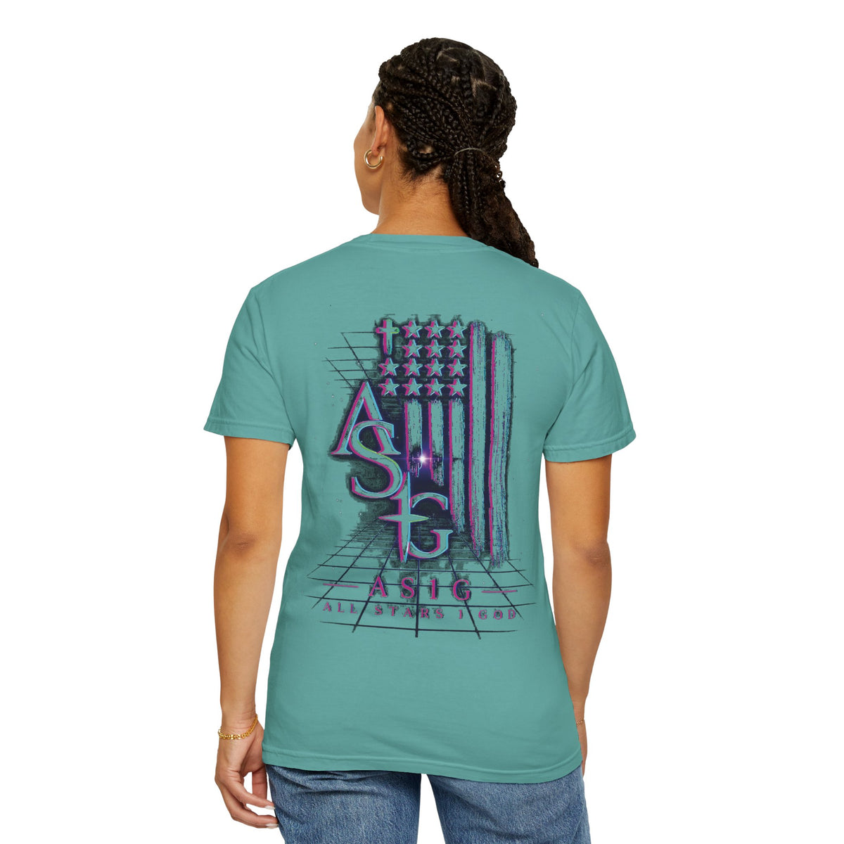 All Systems Go Vintage Flag T-Shirt