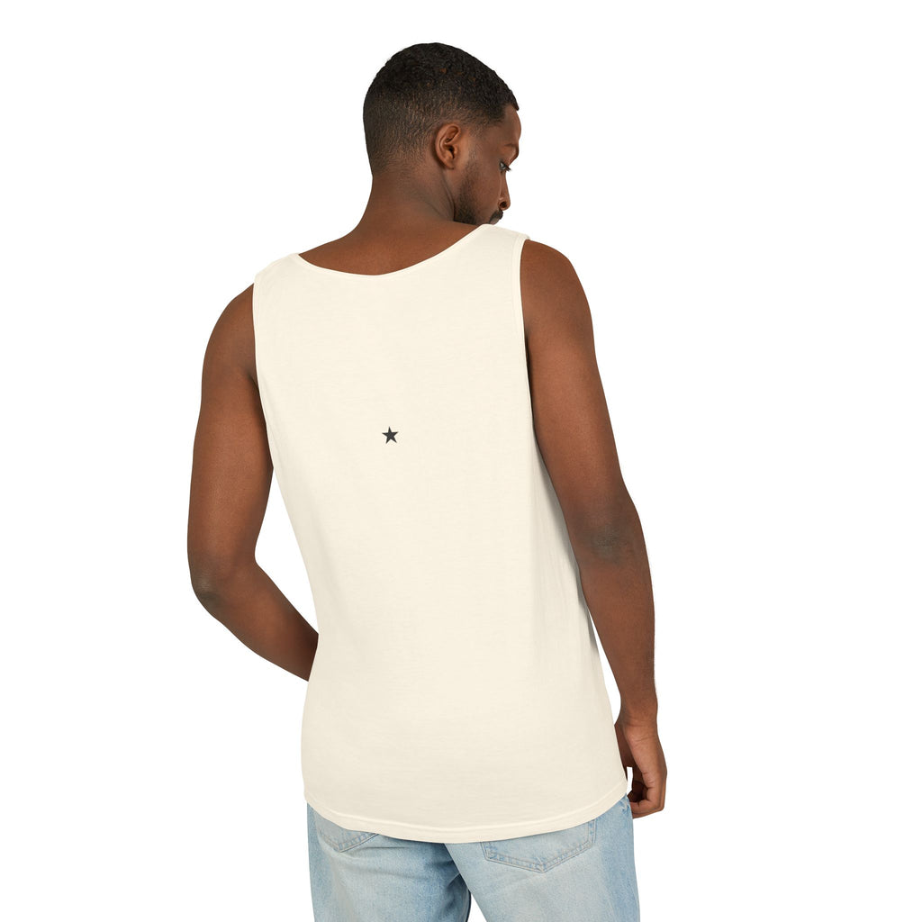 2nd set of colors ALL STARS Flag Tank Top — Distressed Cross & Stars Patriotic Design