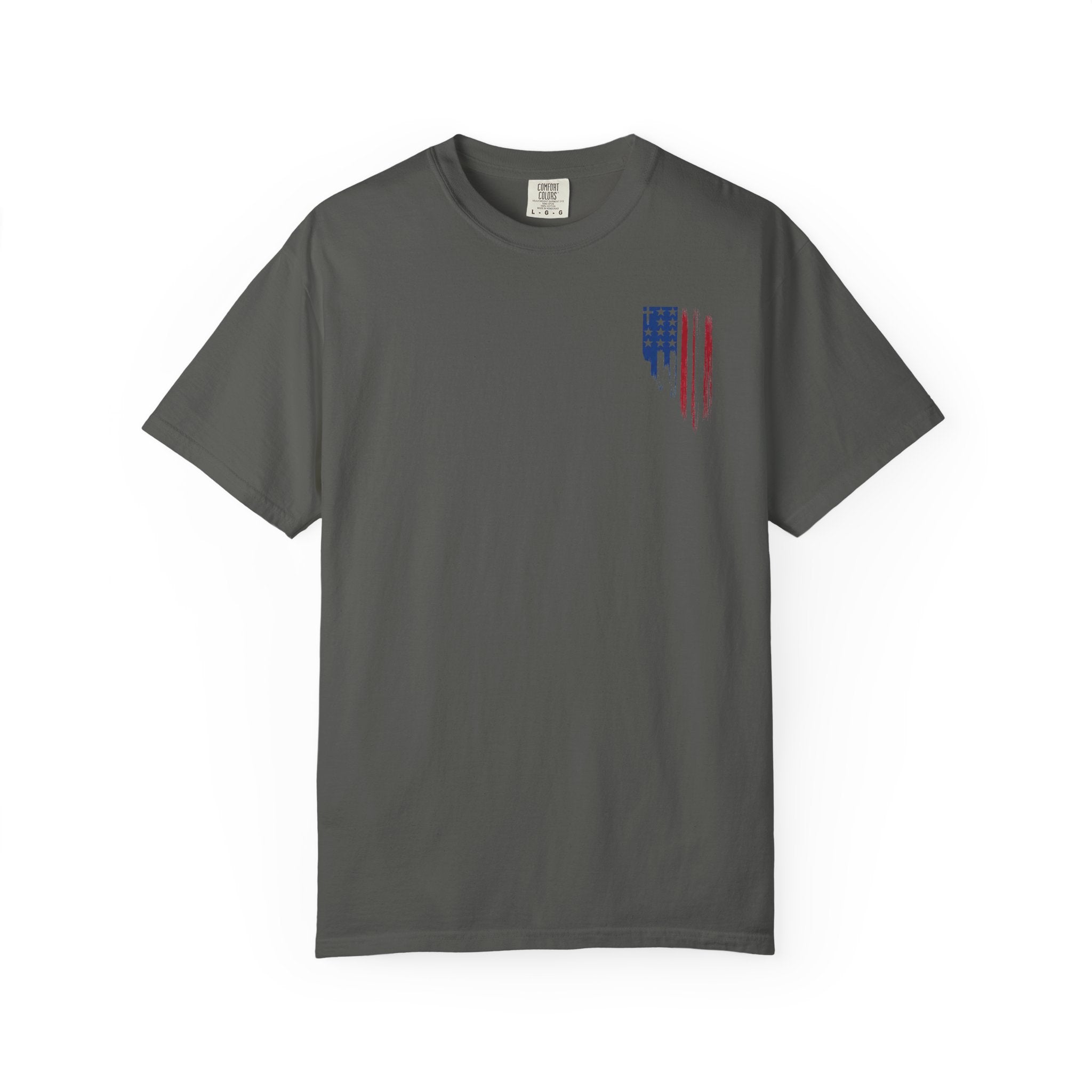 All Stars & God American Flag T-Shirt — ASG Patriotic Graphic Tee