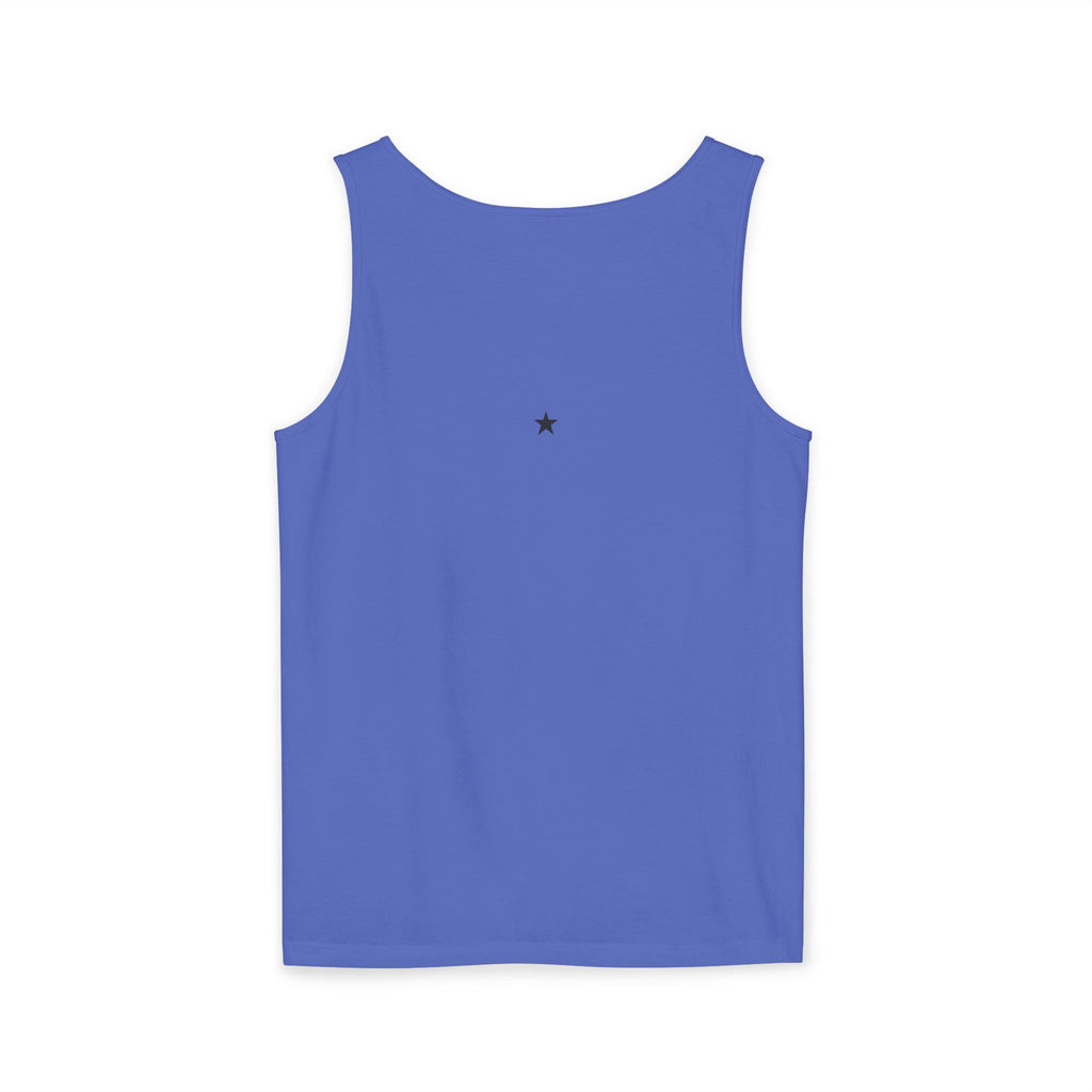 1st set of colors ALL STARS Flag Tank Top — Distressed Cross & Stars Patriotic Tank