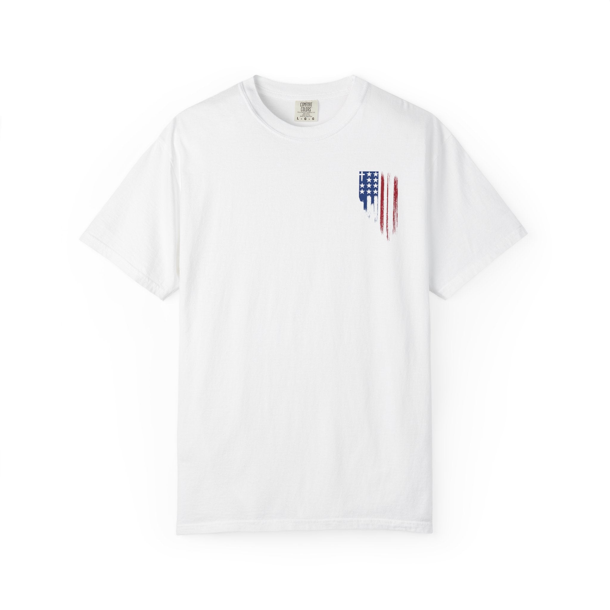 All Stars & God American Flag T-Shirt — ASG Patriotic Graphic Tee