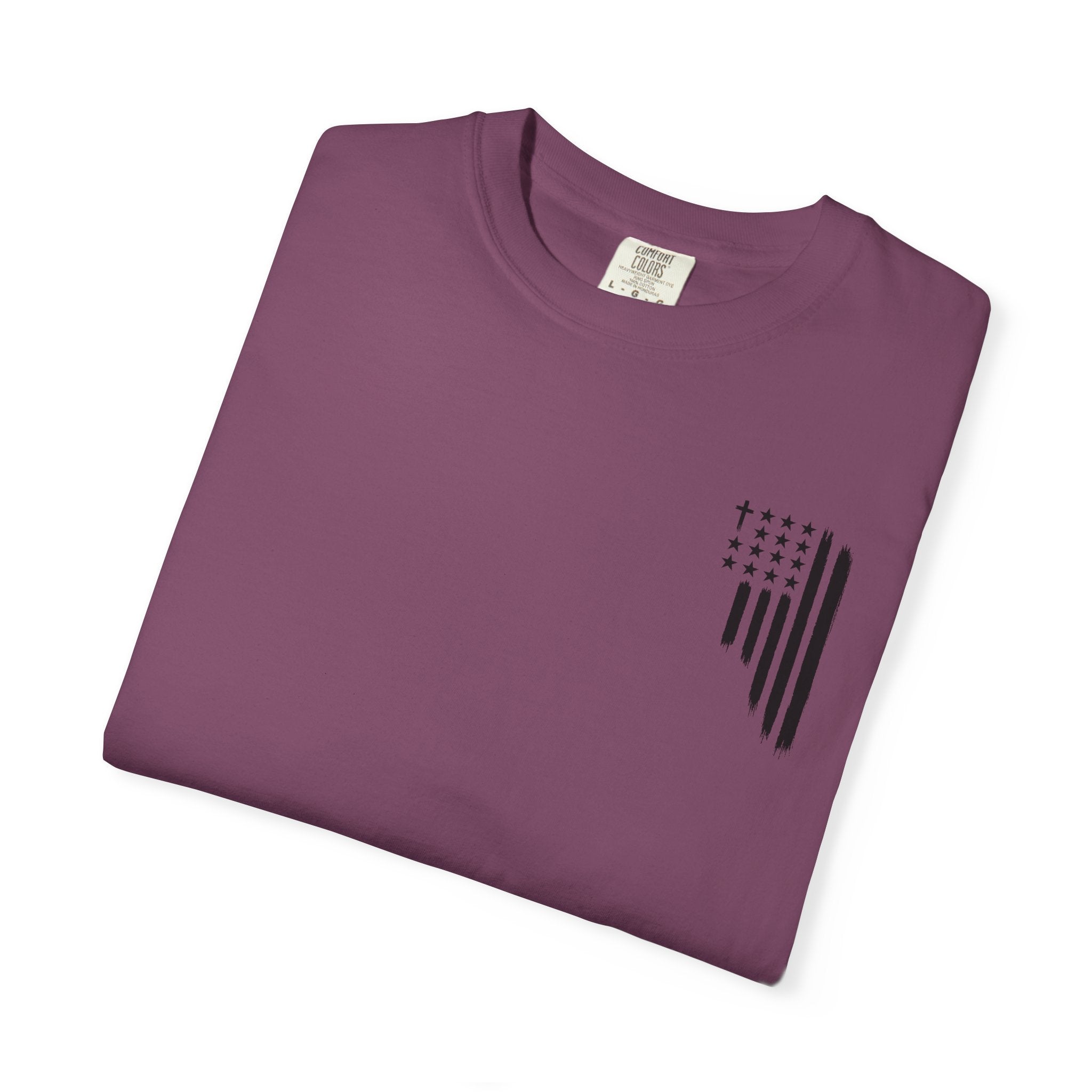 ASG All Stars | Garment-Dyed T-Shirt with Distressed Flag