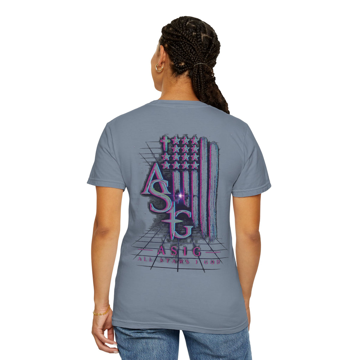 All Systems Go Vintage Flag T-Shirt