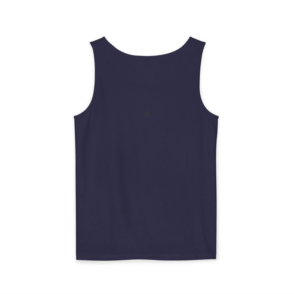 1st set of colors ALL STARS Flag Tank Top — Distressed Cross & Stars Patriotic Tank