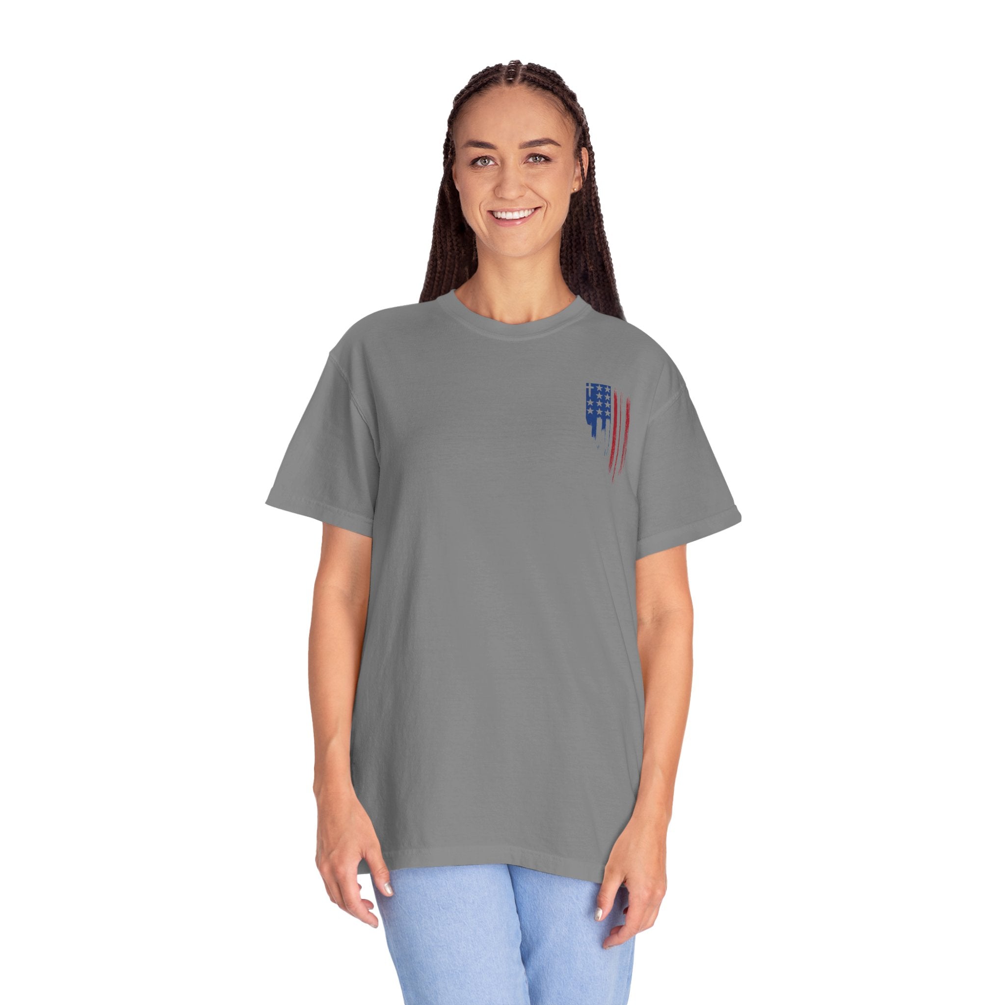 All Stars & God American Flag T-Shirt — ASG Patriotic Graphic Tee