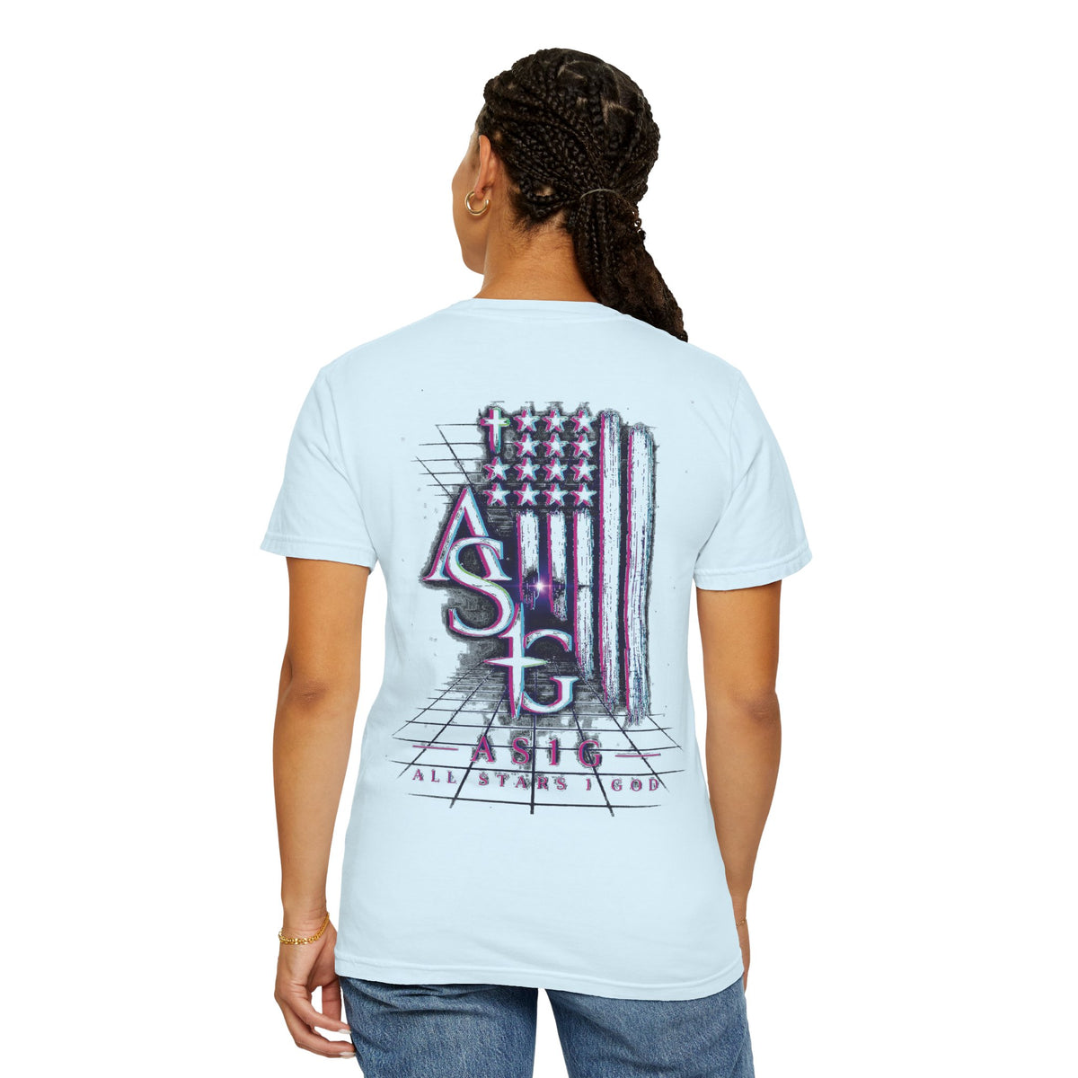 All Systems Go Vintage Flag T-Shirt