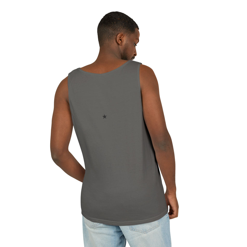 2nd set of colors ALL STARS Flag Tank Top — Distressed Cross & Stars Patriotic Design