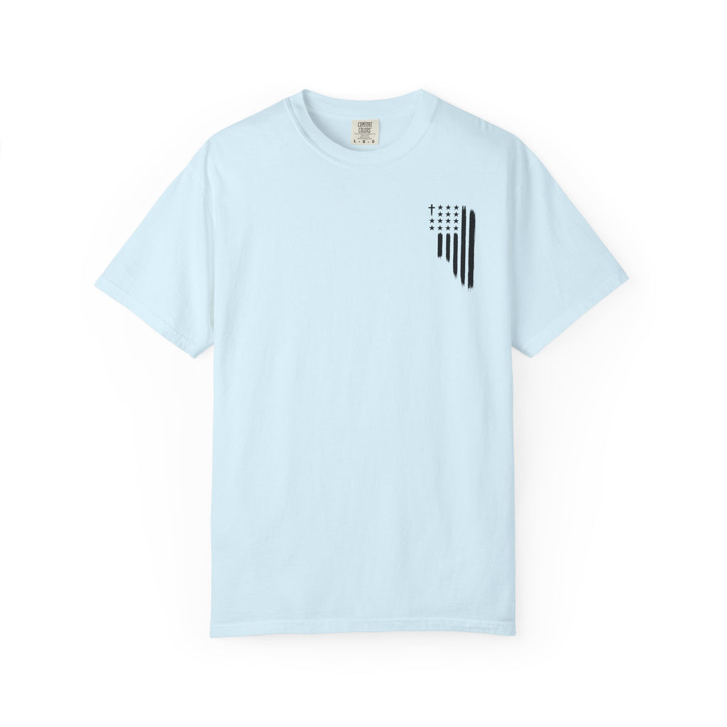ASG All Stars | Garment-Dyed T-Shirt with Distressed Flag