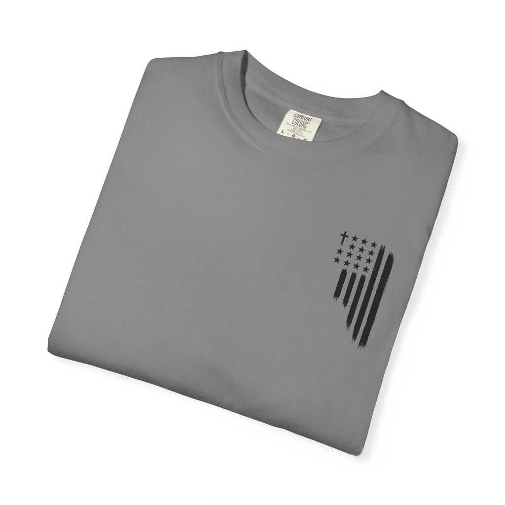 ASG All Stars | Garment-Dyed T-Shirt with Distressed Flag