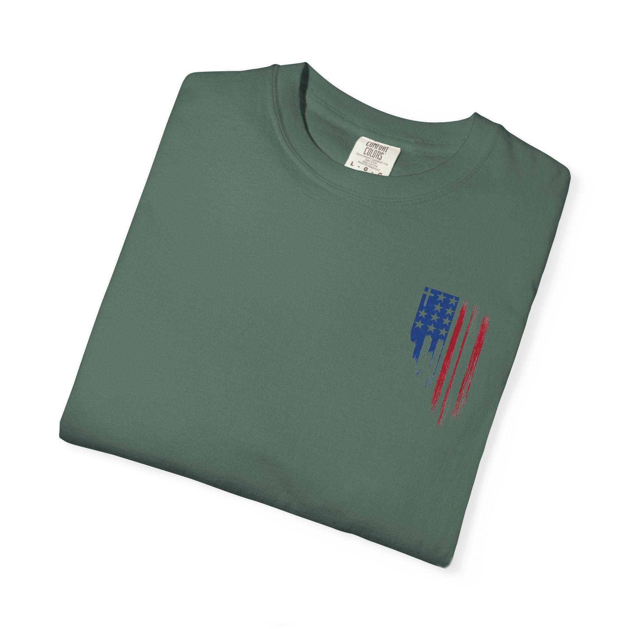 All Stars & God American Flag T-Shirt — ASG Patriotic Graphic Tee