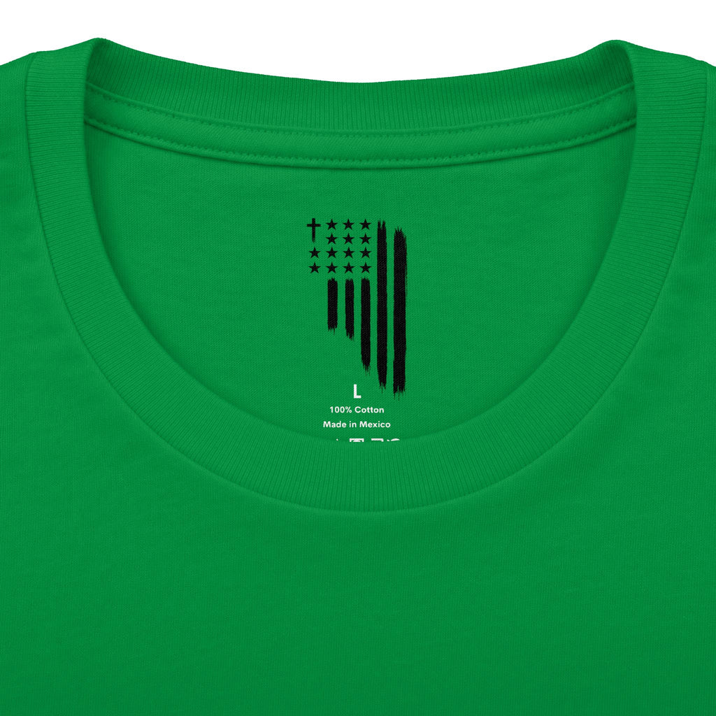 ASIG All Stars Club Flag Graphic Tee — Vintage Monochrome Patriotic T‑Shirt