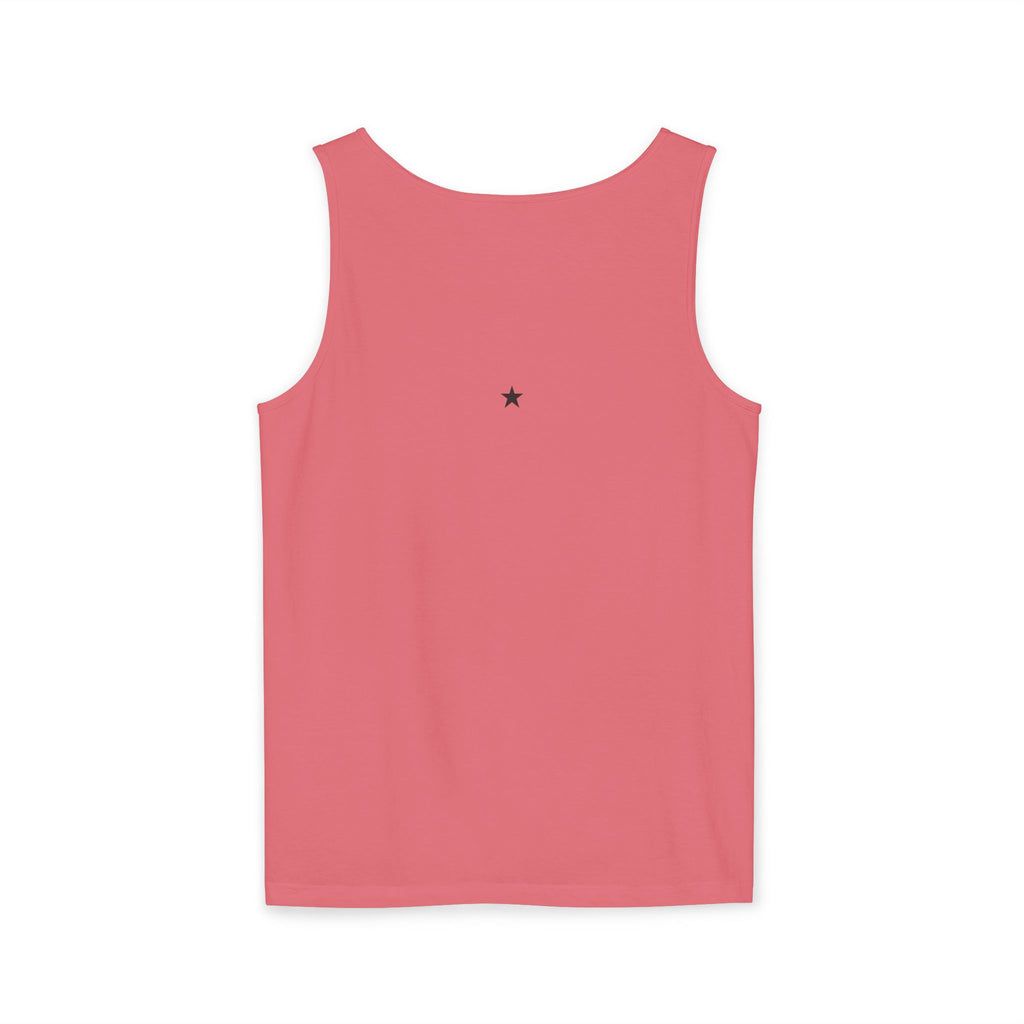 1st set of colors ALL STARS Flag Tank Top — Distressed Cross & Stars Patriotic Tank