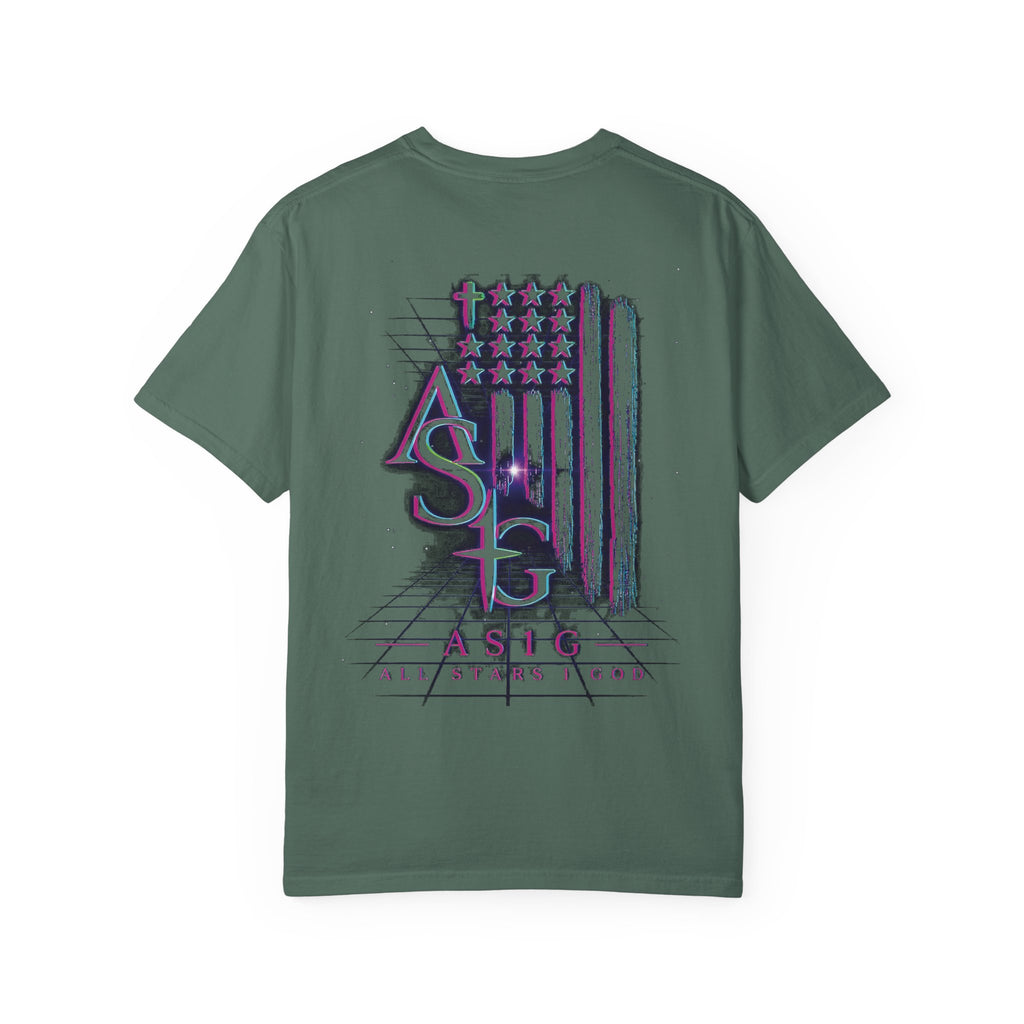 All Systems Go Vintage Flag T-Shirt