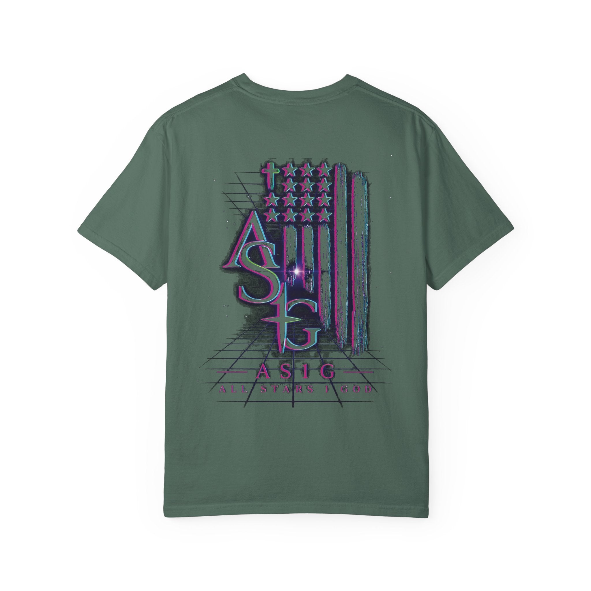 All Systems Go Vintage Flag T-Shirt