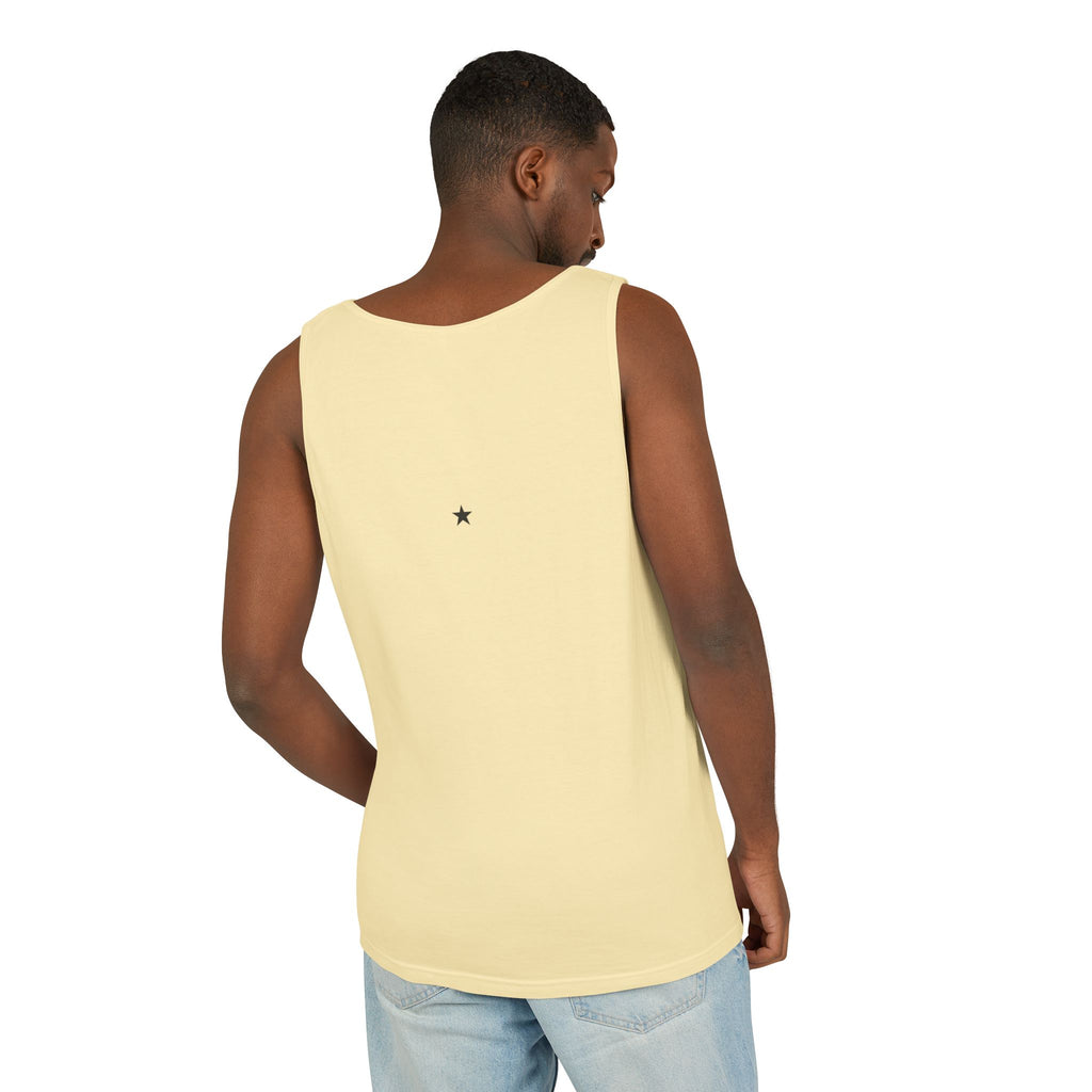 2nd set of colors ALL STARS Flag Tank Top — Distressed Cross & Stars Patriotic Design