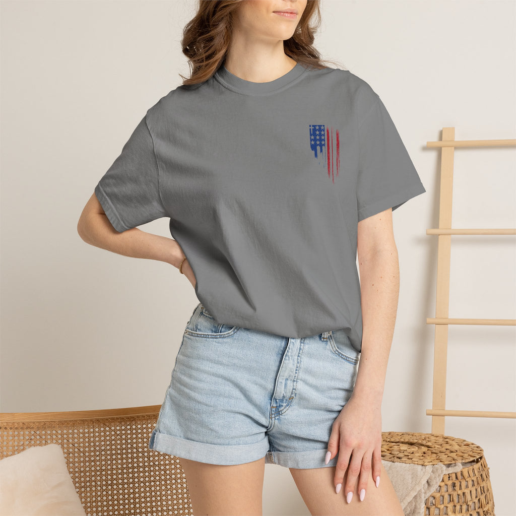 All Stars & God American Flag T-Shirt — ASG Patriotic Graphic Tee