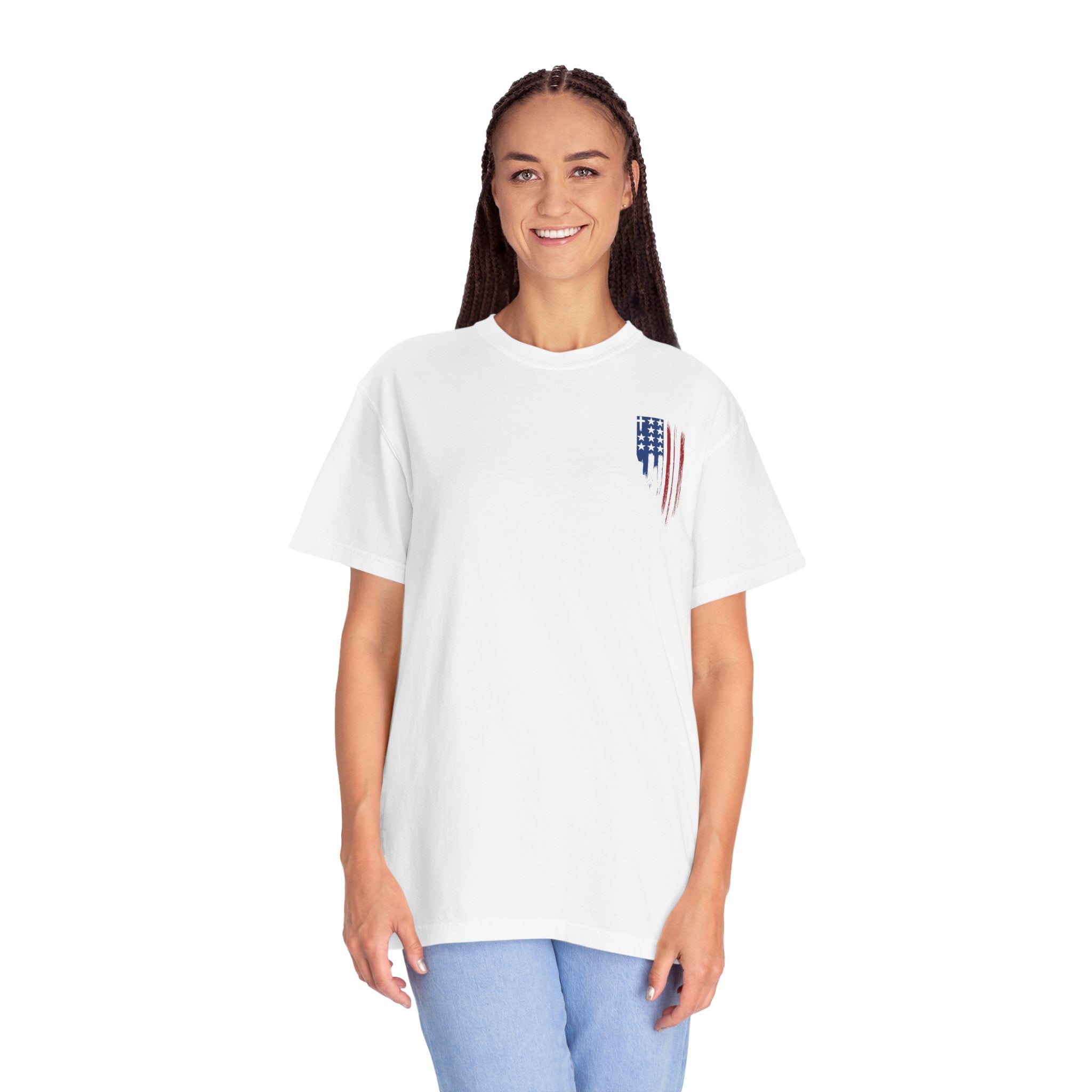 All Stars & God American Flag T-Shirt — ASG Patriotic Graphic Tee