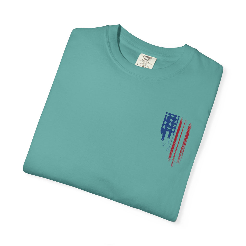 All Stars & God American Flag T-Shirt — ASG Patriotic Graphic Tee