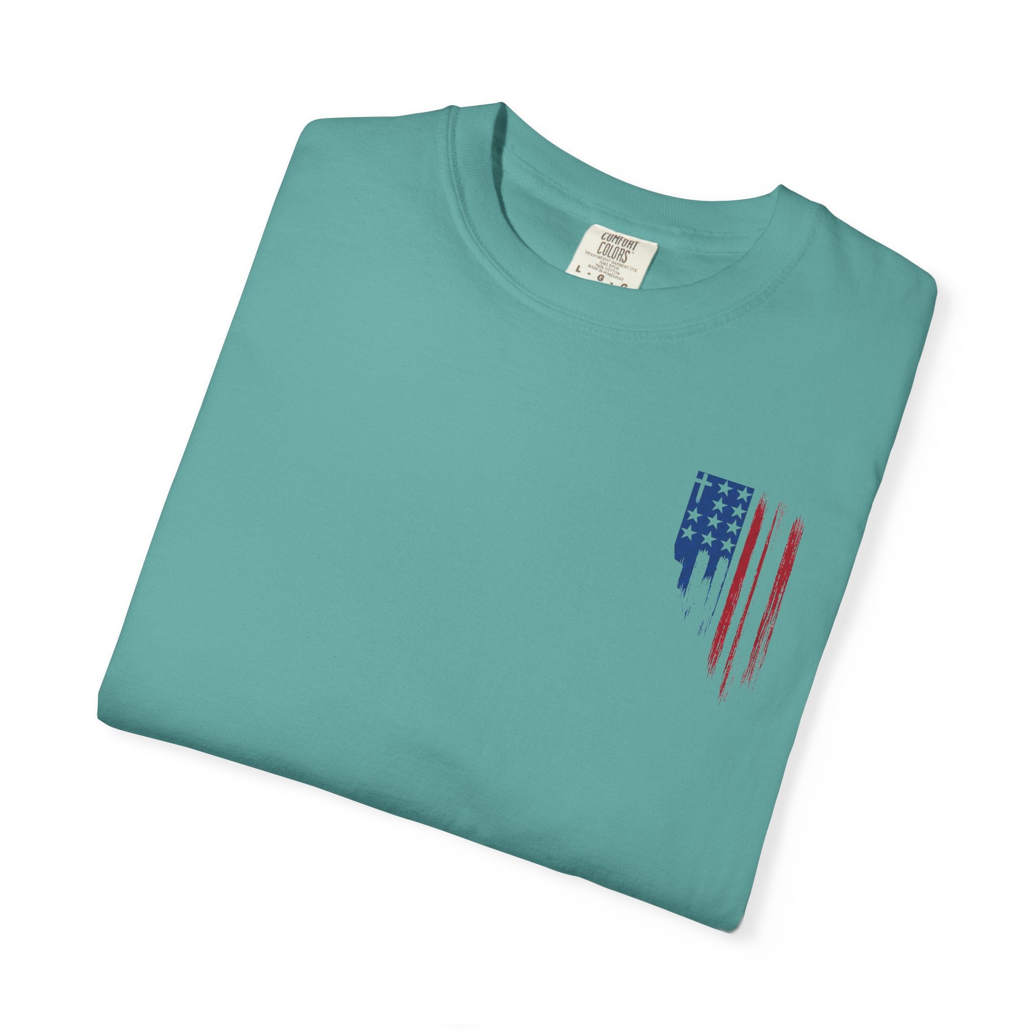 All Stars & God American Flag T-Shirt — ASG Patriotic Graphic Tee