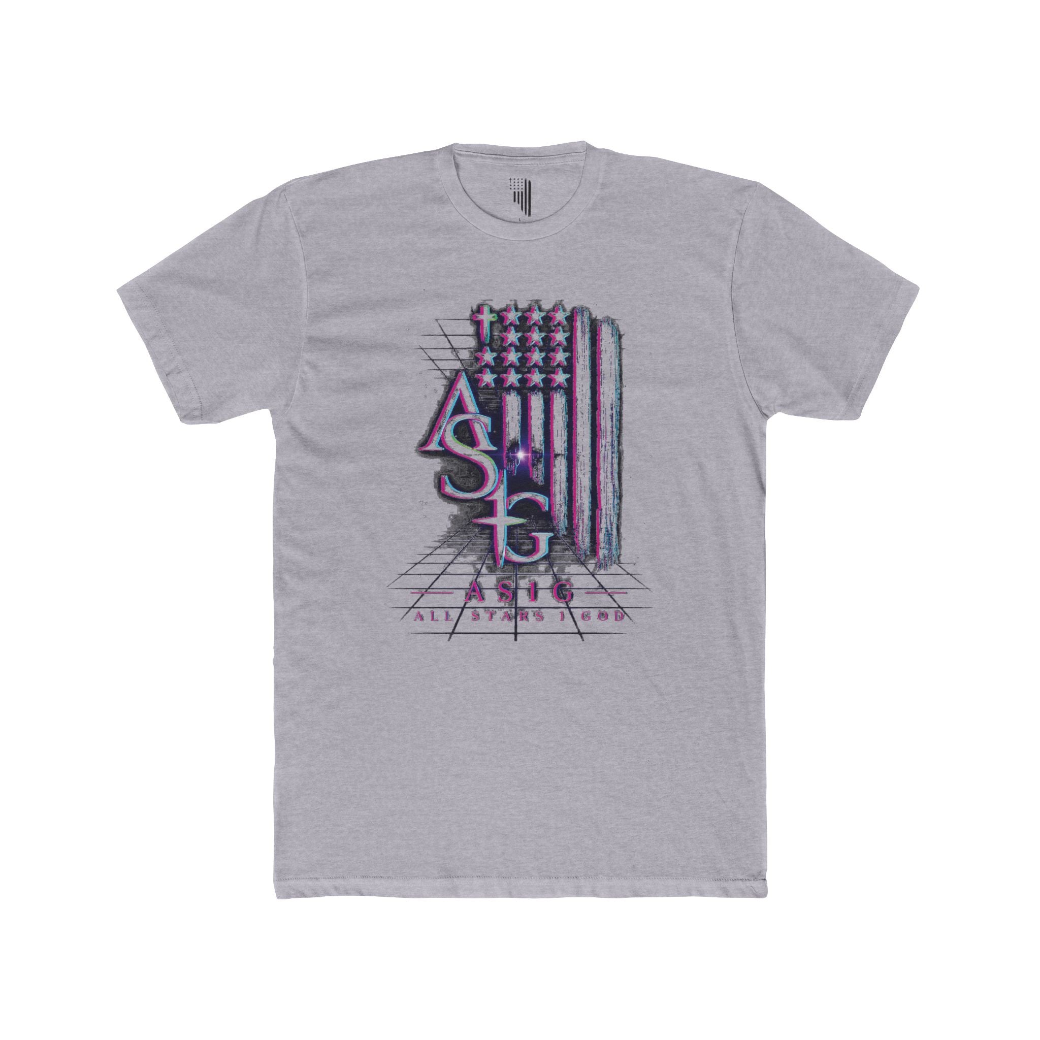 ASL Flag Graphic Tee — American Sign Language Pride T-Shirt