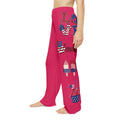Women’s Patriotic Pajama Pants — Fourth of July Stars & Stripes Lounge Sleepwear