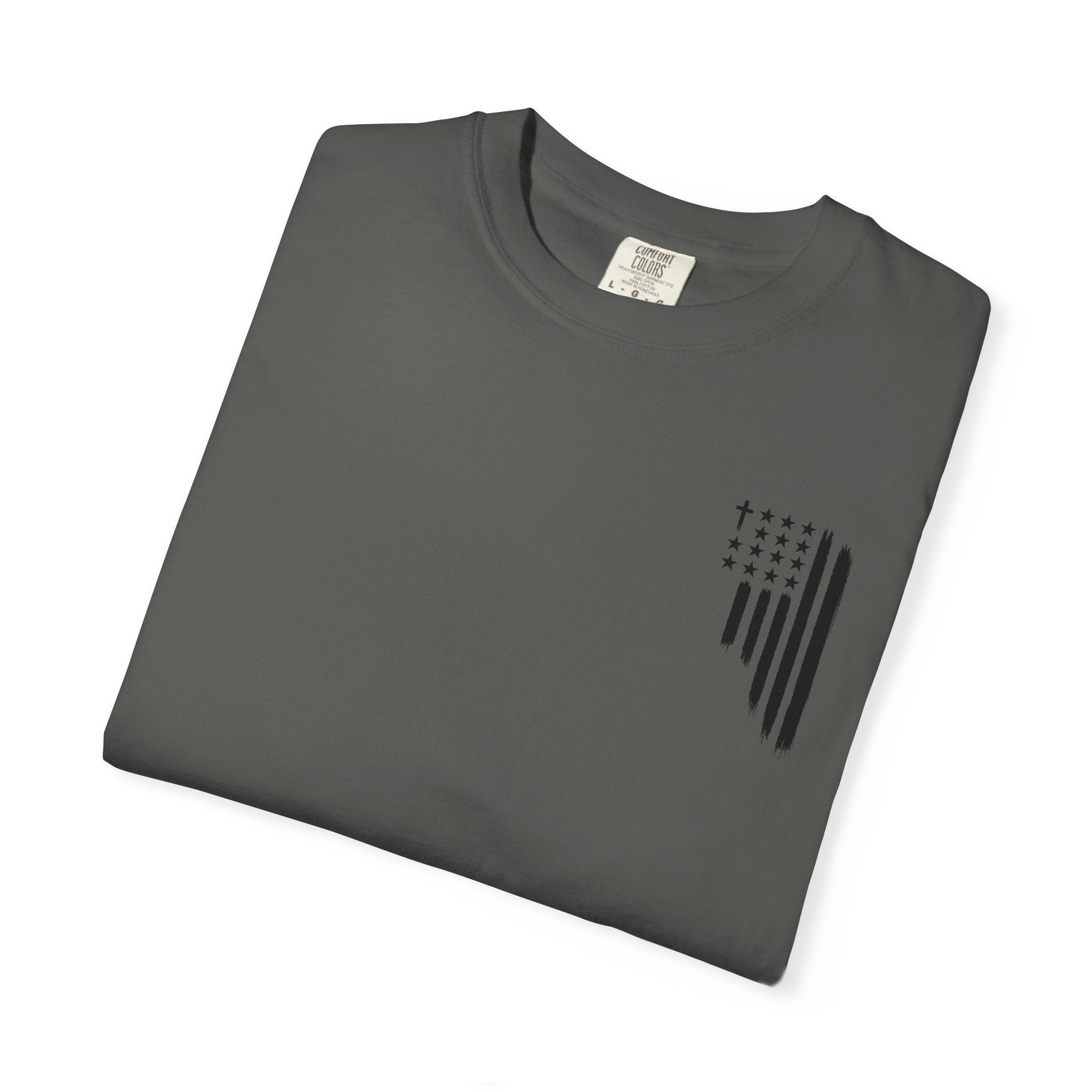 ASG All Stars | Garment-Dyed T-Shirt with Distressed Flag