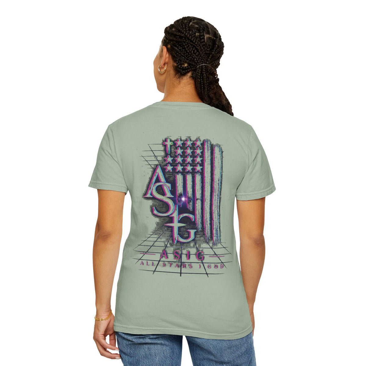 All Systems Go Vintage Flag T-Shirt