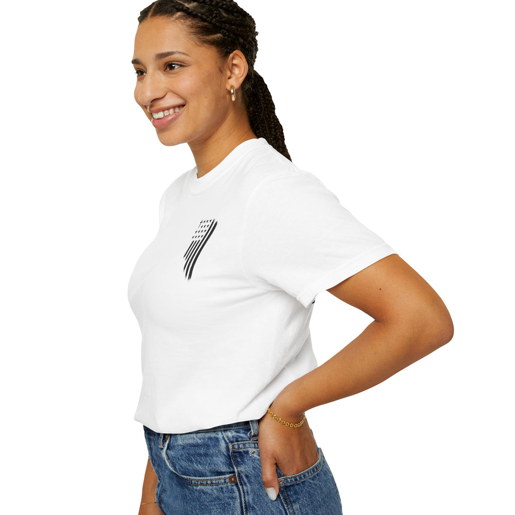 ASG All Stars | Garment-Dyed T-Shirt with Distressed Flag
