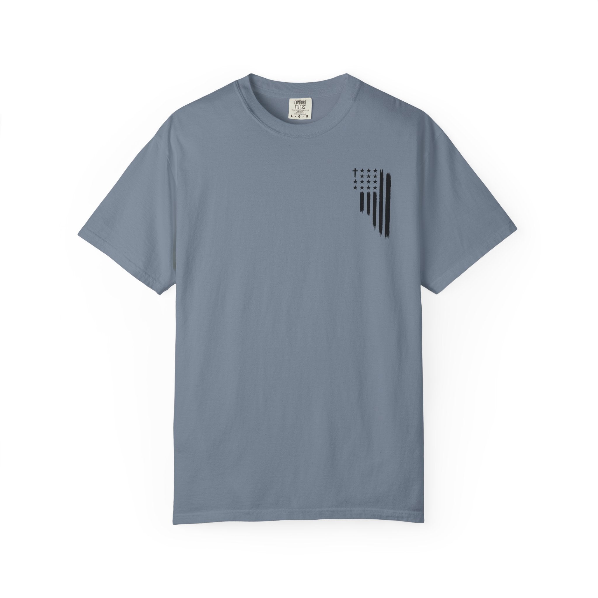 ASG All Stars | Garment-Dyed T-Shirt with Distressed Flag