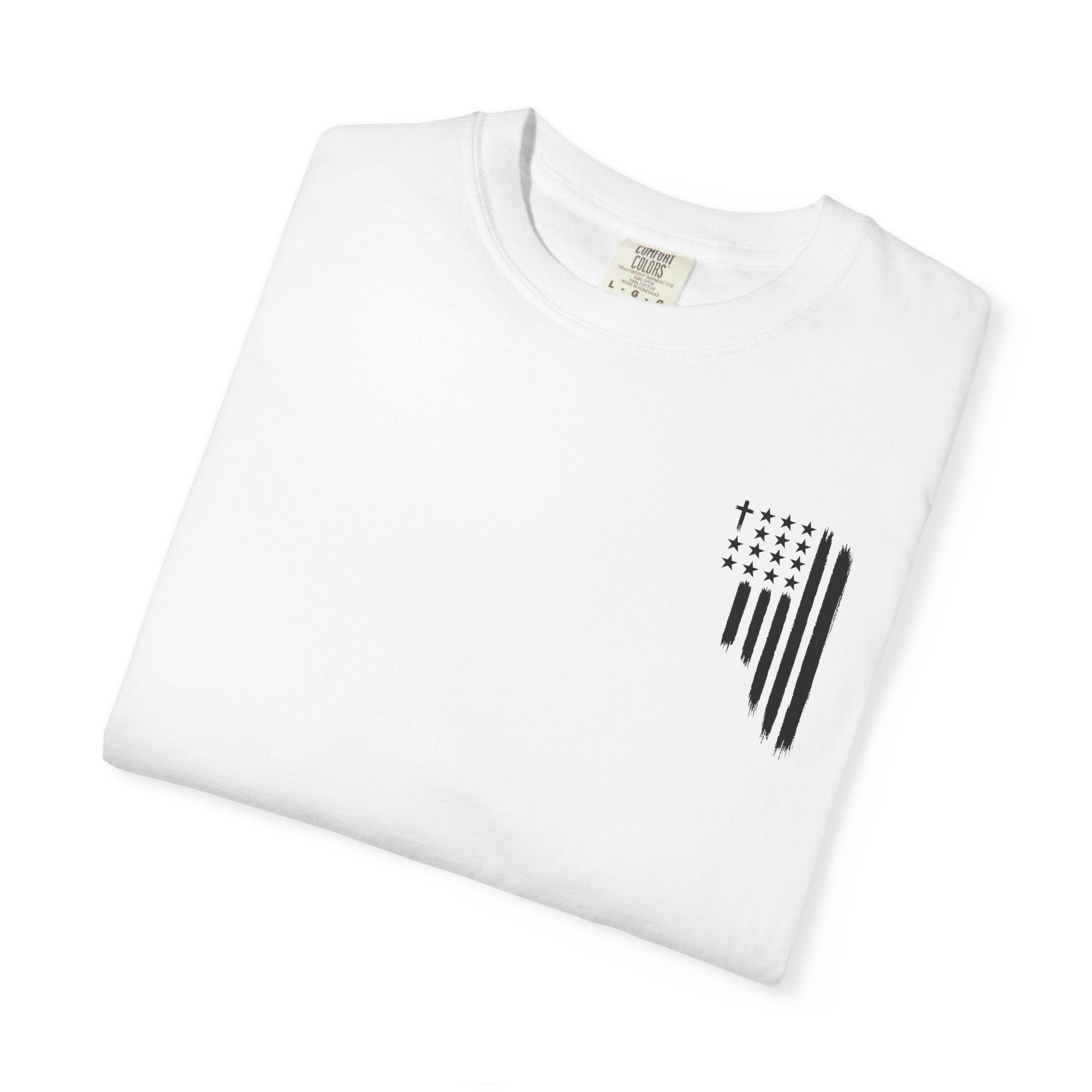 ASG All Stars | Garment-Dyed T-Shirt with Distressed Flag