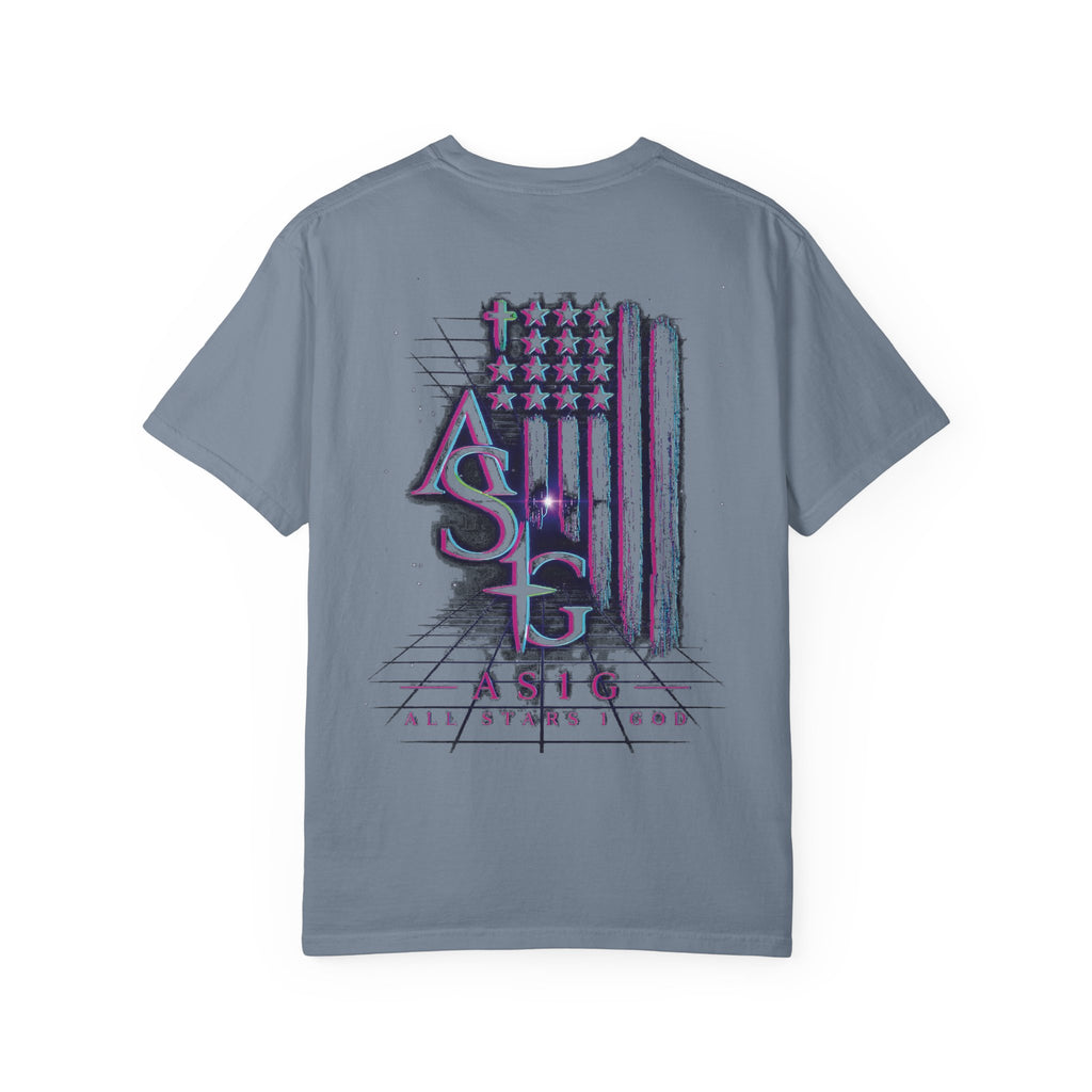 All Systems Go Vintage Flag T-Shirt