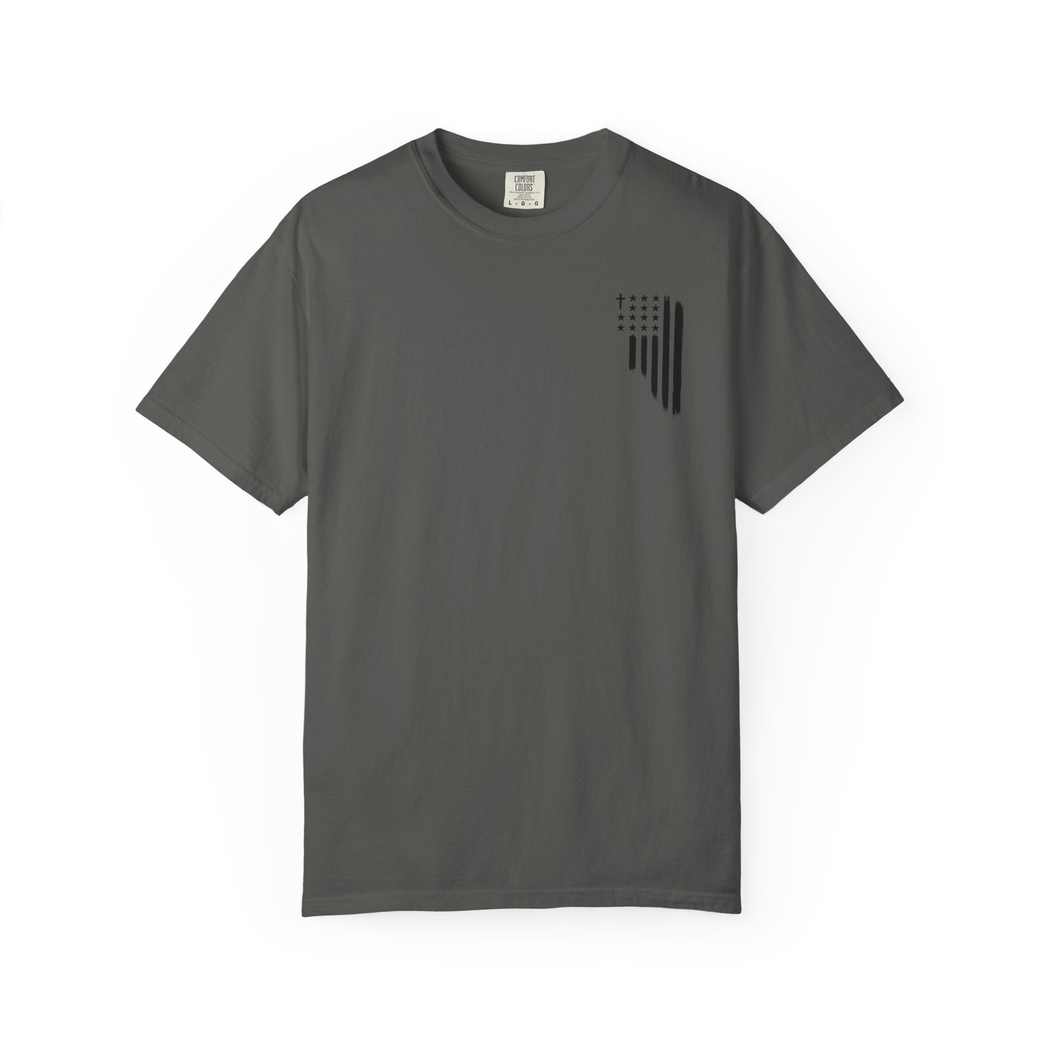 ASG All Stars | Garment-Dyed T-Shirt with Distressed Flag