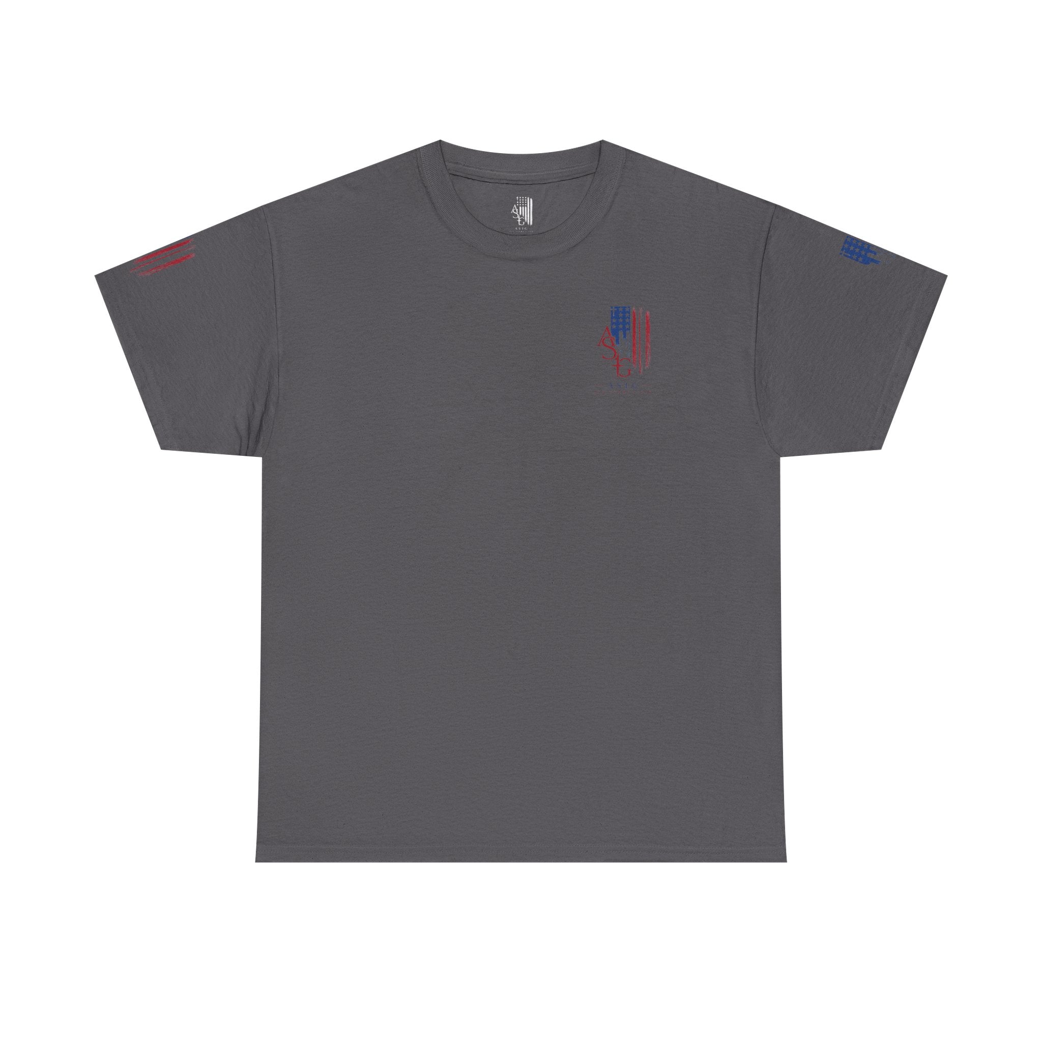 American Flag Distressed Tee - Patriotic USA Shirt for 4th of July