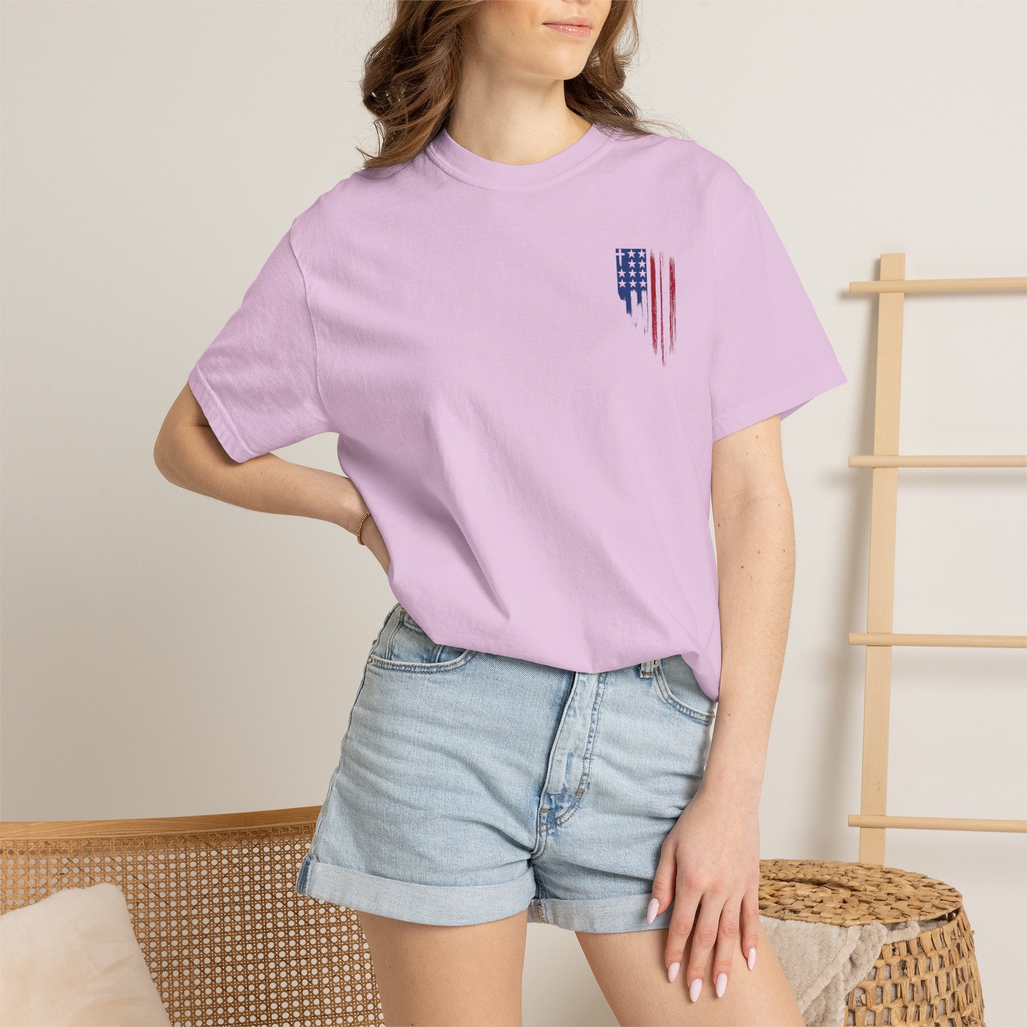 All Stars & God American Flag T-Shirt — ASG Patriotic Graphic Tee