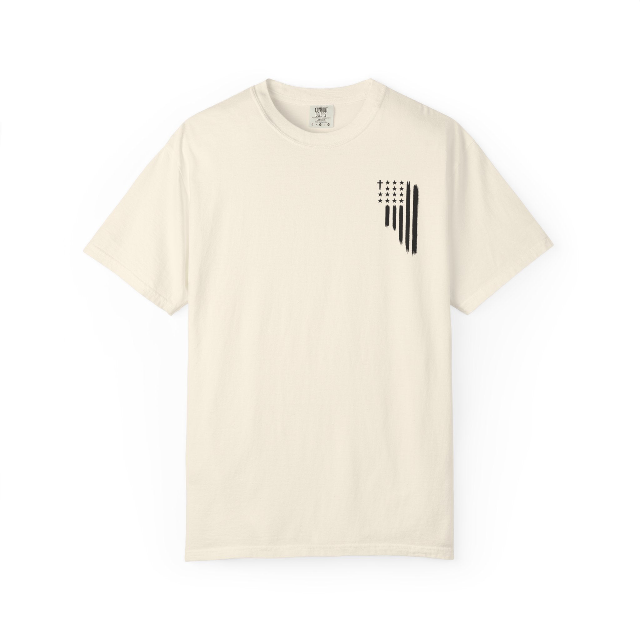 ASG All Stars | Garment-Dyed T-Shirt with Distressed Flag