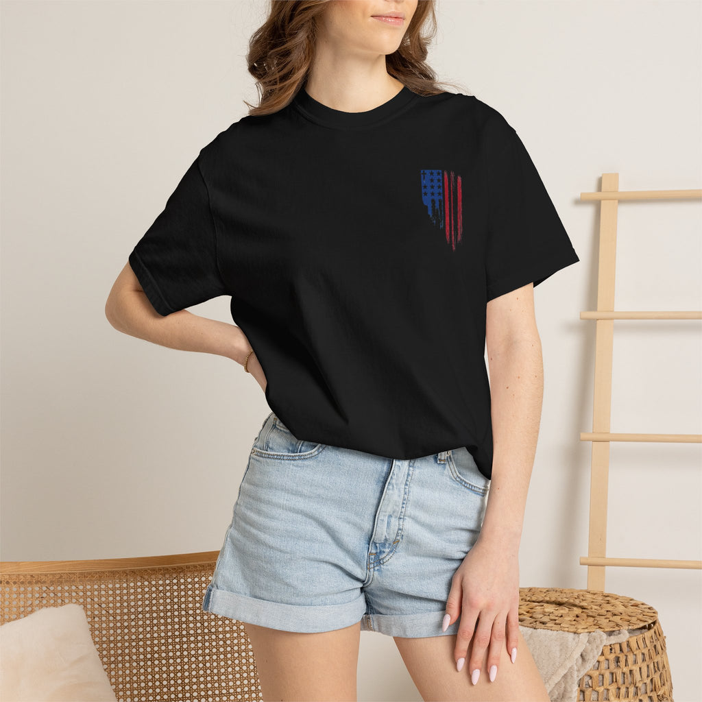 All Stars & God American Flag T-Shirt — ASG Patriotic Graphic Tee