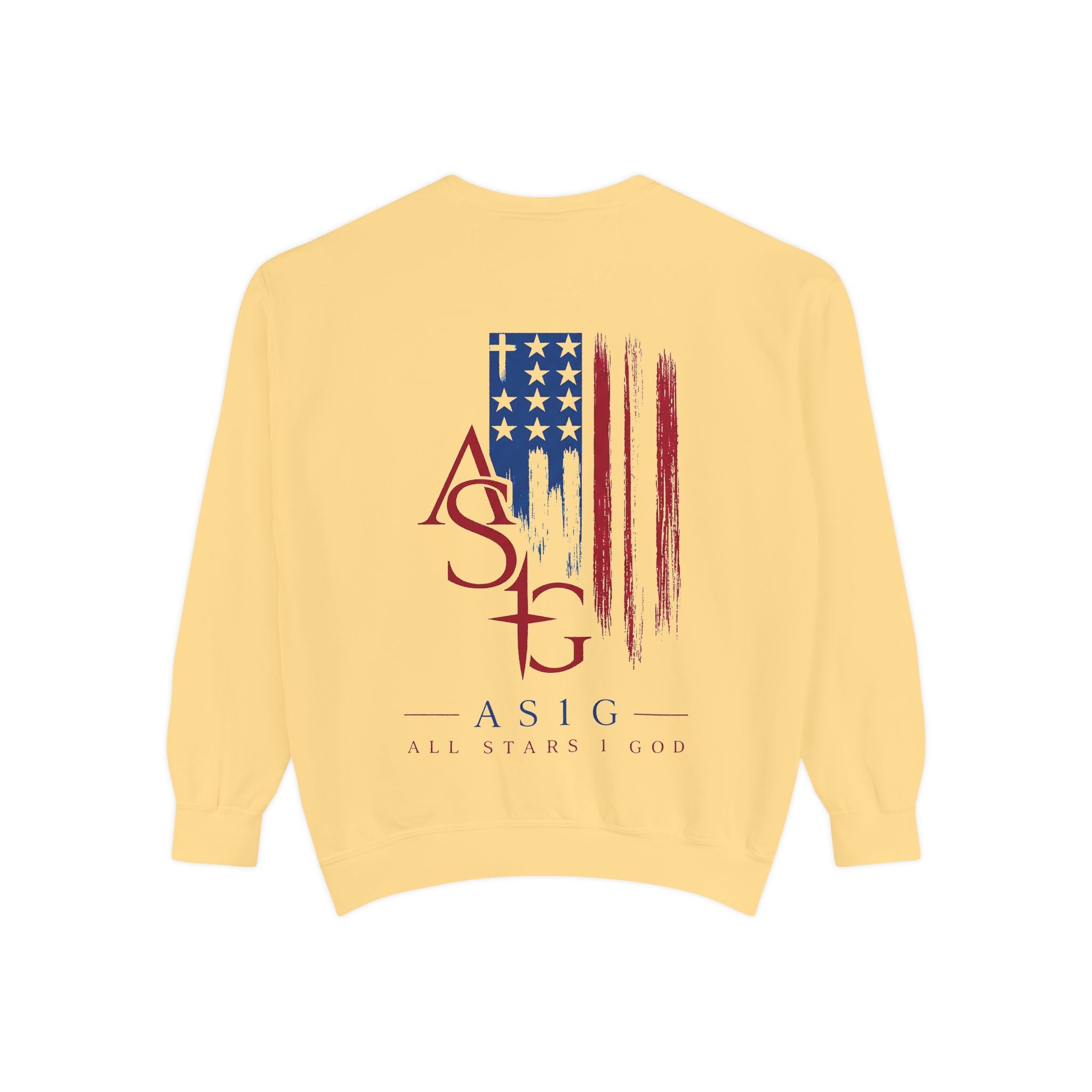Unisex Garment-Dyed Sweatshirt
