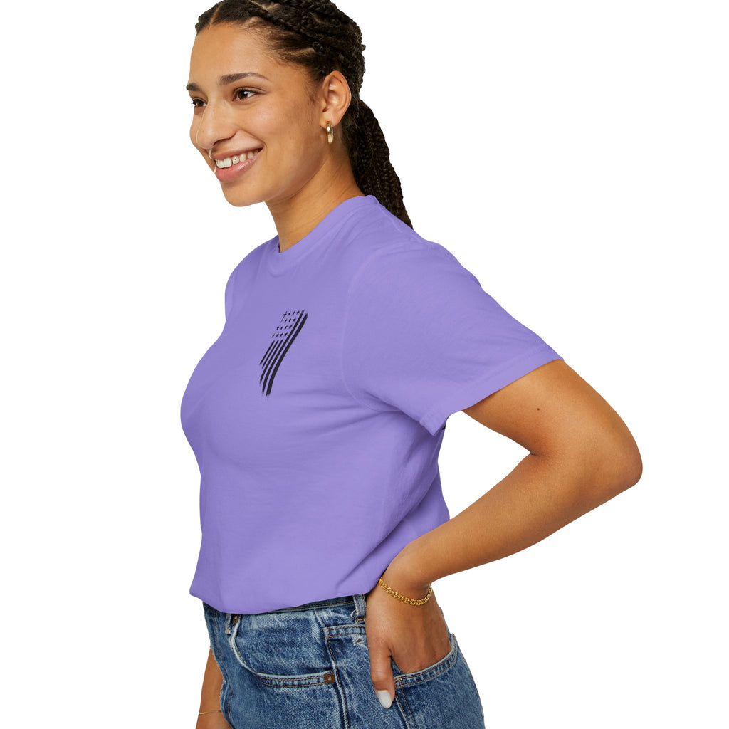 ASG All Stars | Garment-Dyed T-Shirt with Distressed Flag