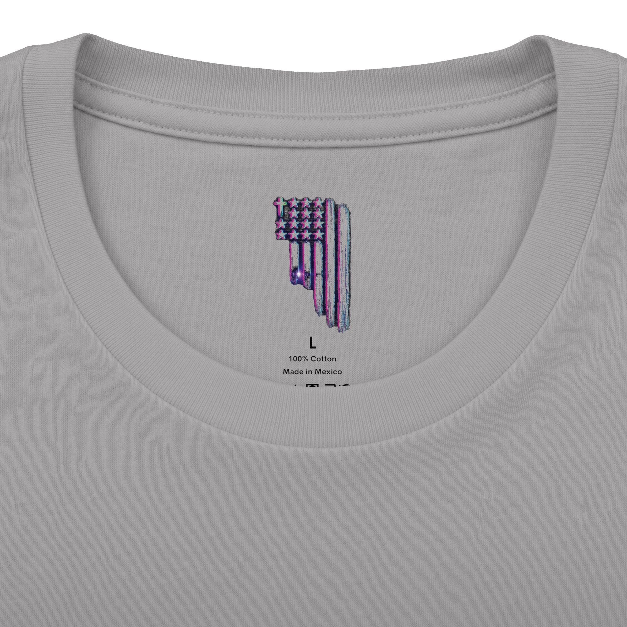 AS1G 80'S THROWBACK Flag Graphic Tee — American Sign Language Pride T-Shirt