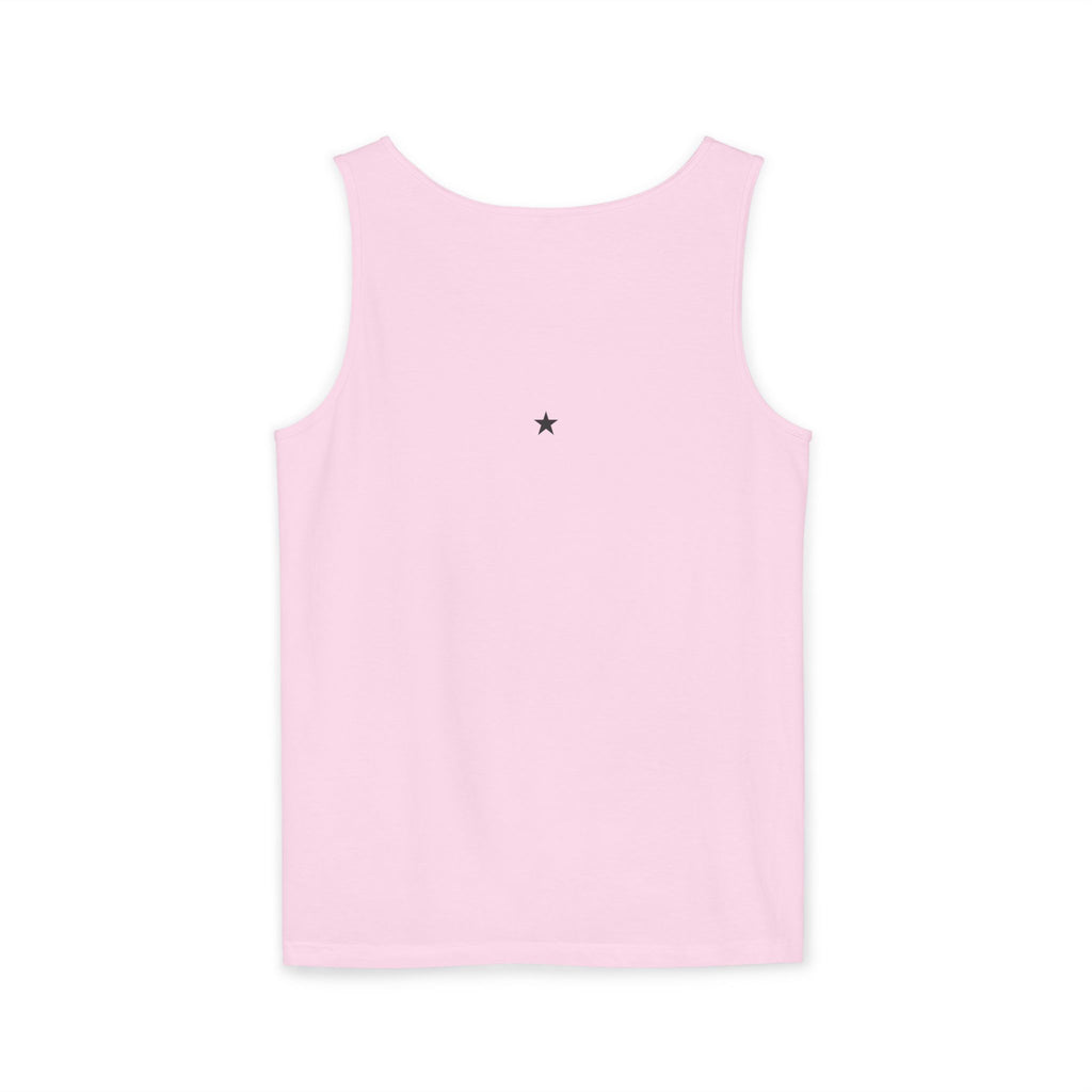 1st set of colors ALL STARS Flag Tank Top — Distressed Cross & Stars Patriotic Tank