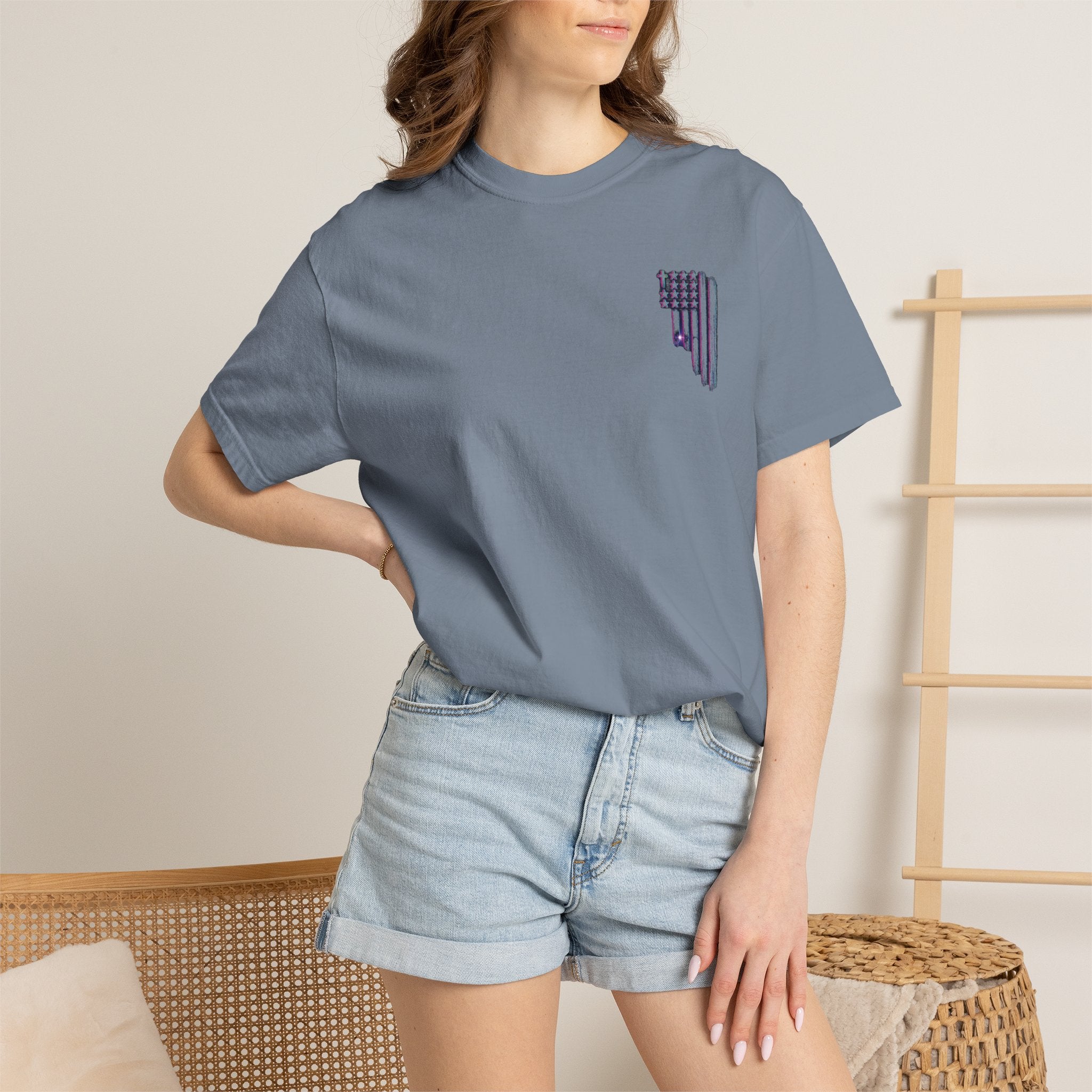 All Systems Go Vintage Flag T-Shirt
