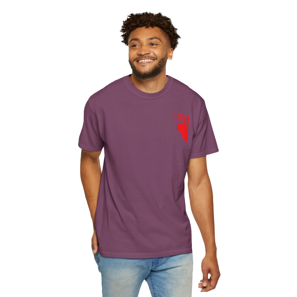 AS1G Patriotic Graphic T-Shirt — All Stars 1 God Red Flag Tee