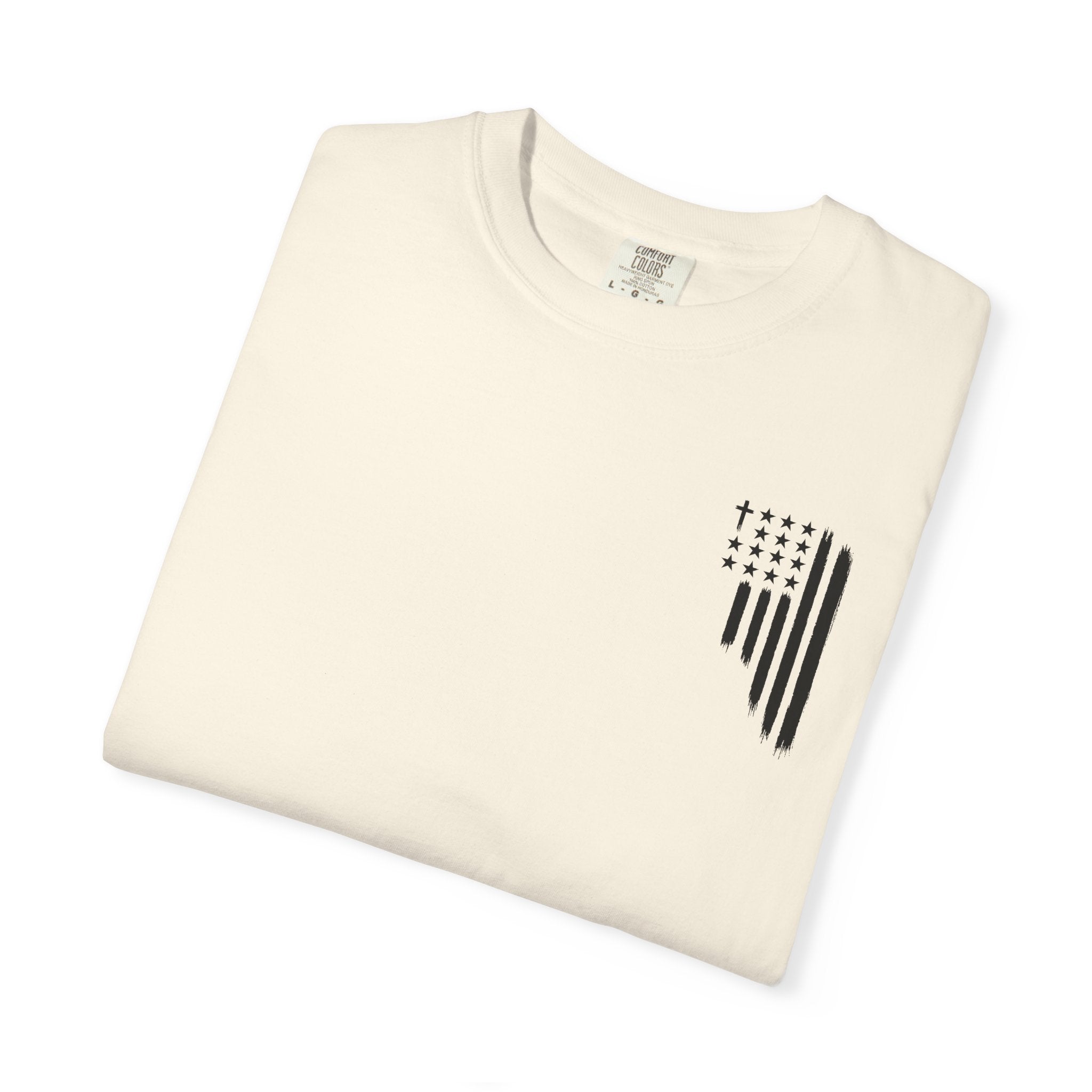 ASG All Stars | Garment-Dyed T-Shirt with Distressed Flag
