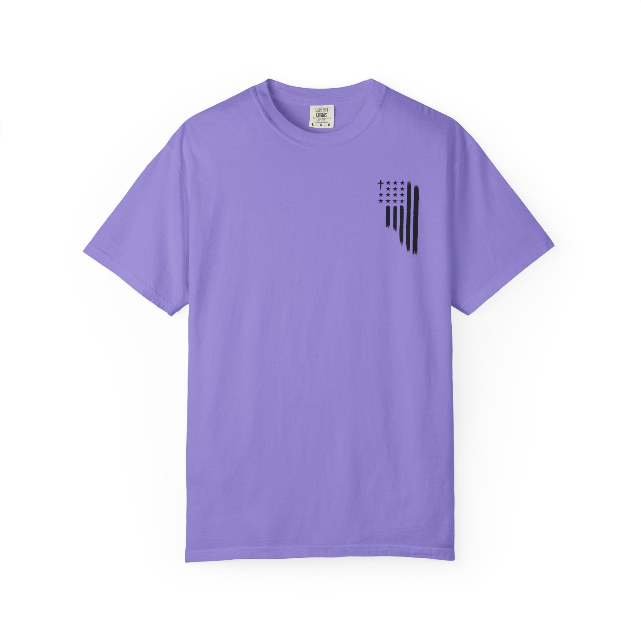 ASG All Stars | Garment-Dyed T-Shirt with Distressed Flag