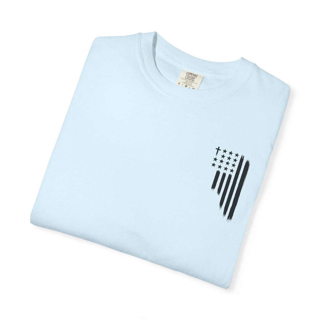 ASG All Stars | Garment-Dyed T-Shirt with Distressed Flag