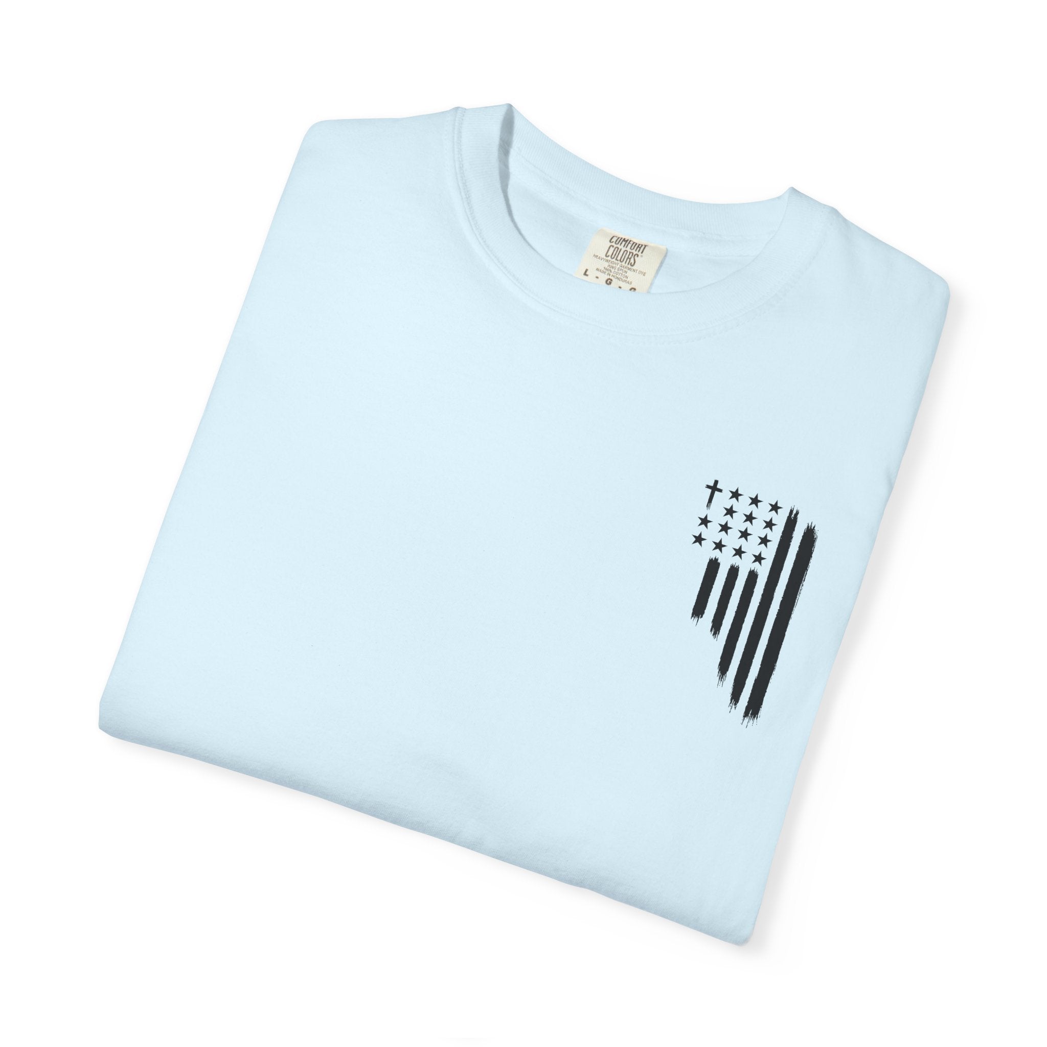ASG All Stars | Garment-Dyed T-Shirt with Distressed Flag