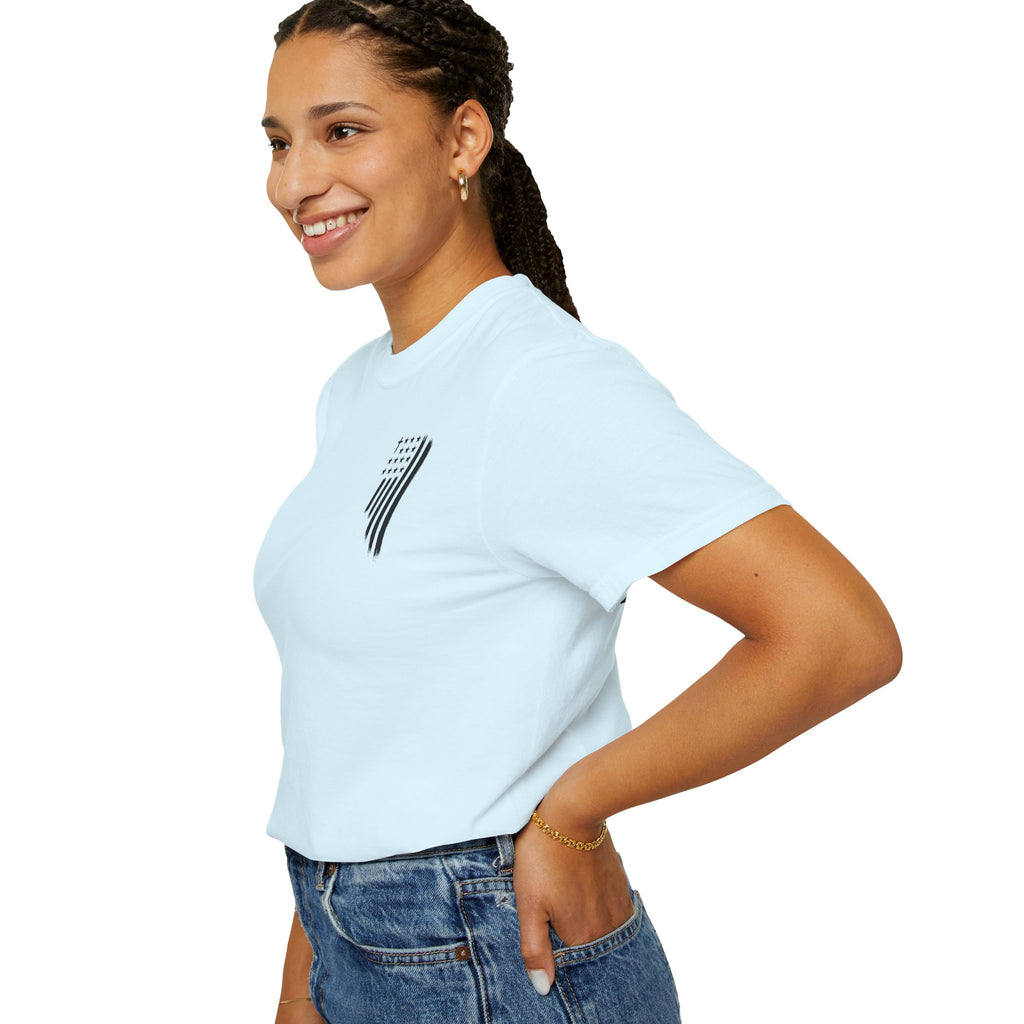 ASG All Stars | Garment-Dyed T-Shirt with Distressed Flag