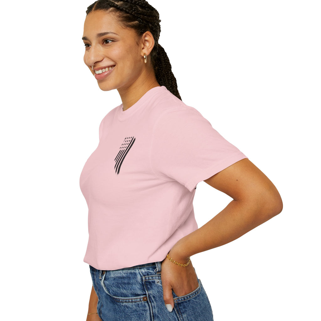 ASG All Stars | Garment-Dyed T-Shirt with Distressed Flag